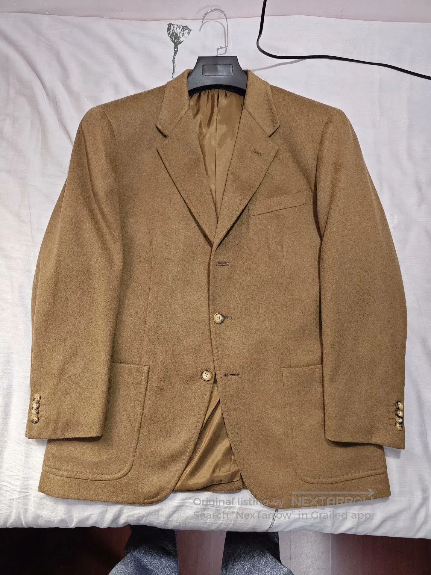 Japanese Brand Italian Wool Cashmere Blazer. Size US M / EU 48-50 / 2 - 5 Thumbnail
