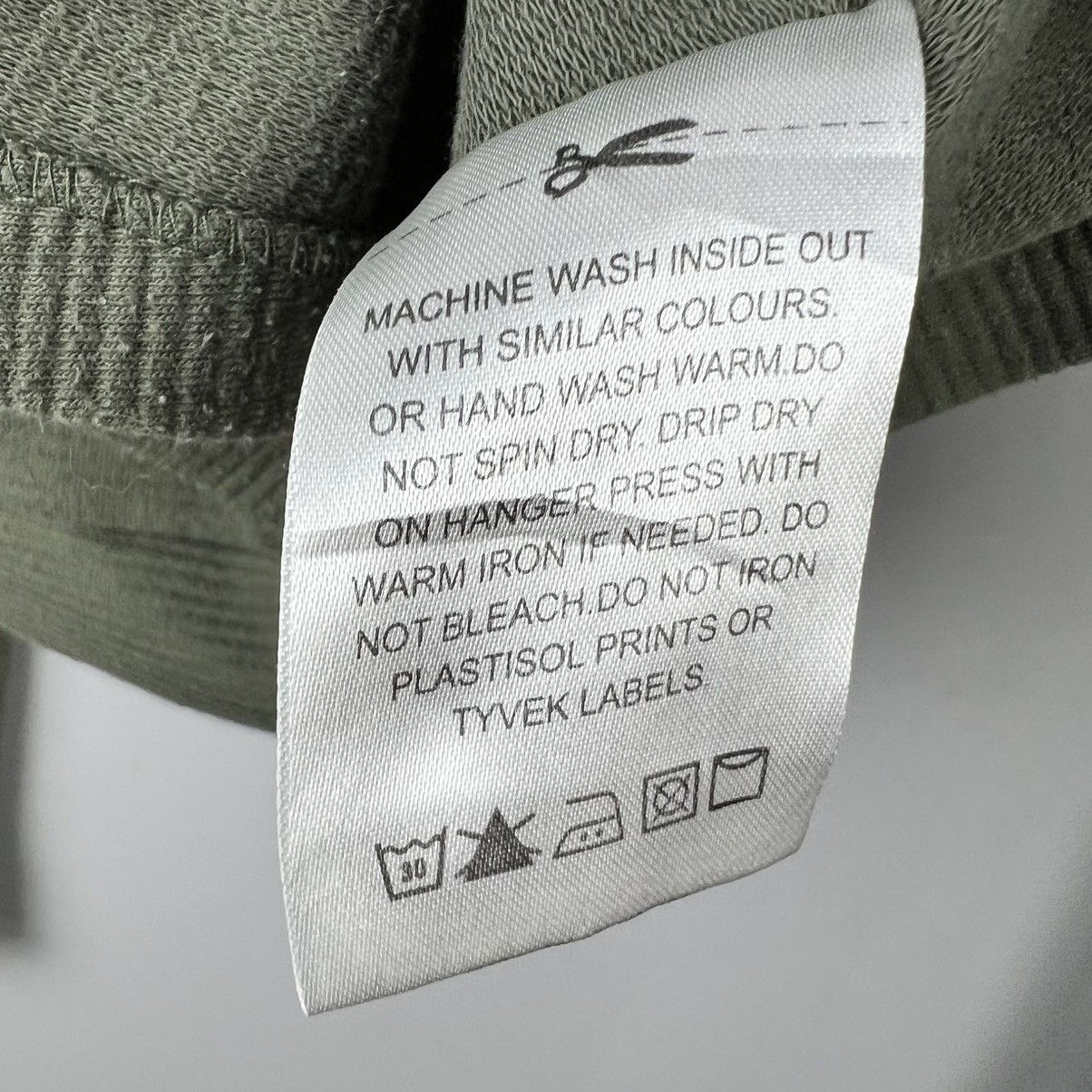 DENHAM × Designer × Japanese Brand Denham Sweater Khaki Longsleeve Polo Japanese Maharishi Size US M / EU 48-50 / 2 - 11 Thumbnail