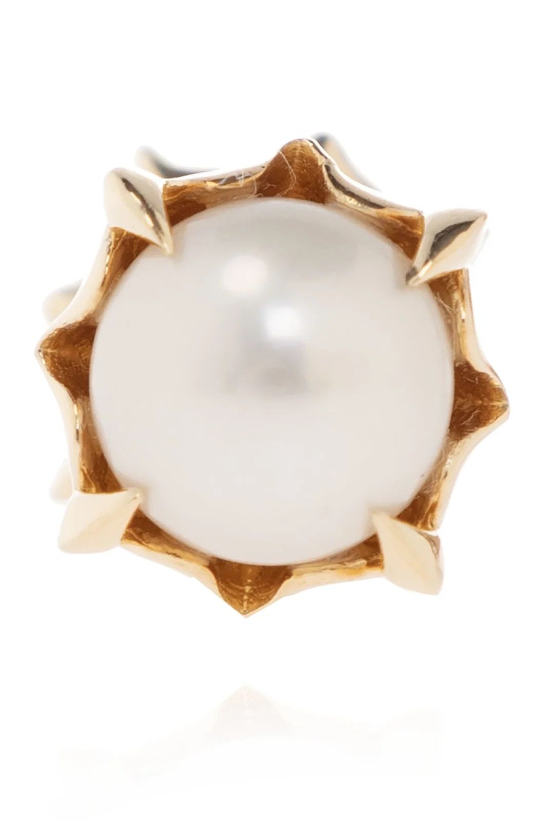 Bottega Veneta o1w1db10525 Size: OS / Sphere Stud Earrings in Gold Size ONE SIZE - 2 Thumbnail