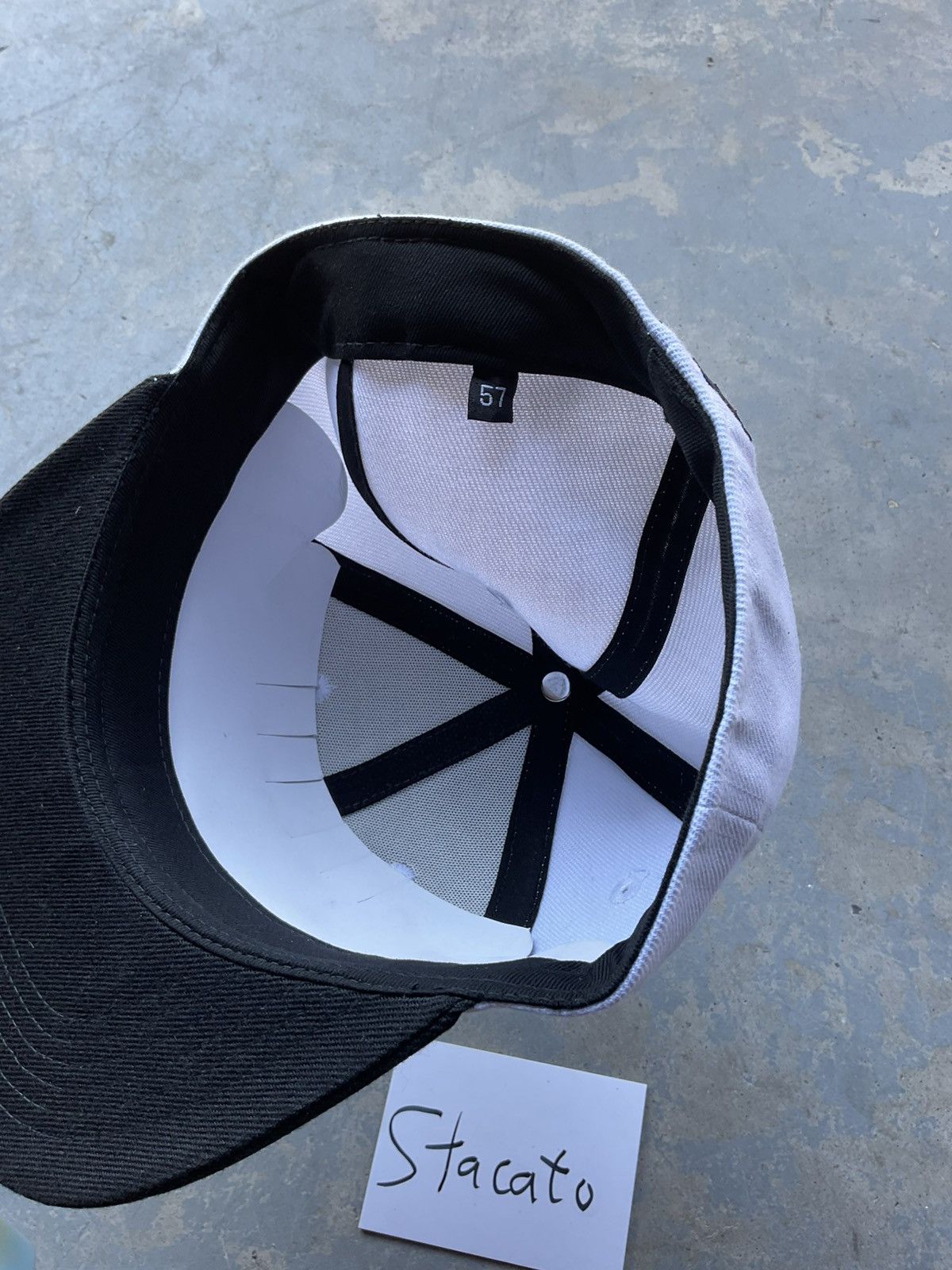 Other NAF 420 Exclusive Fitted Hat White/Black Size ONE SIZE - 6 Thumbnail