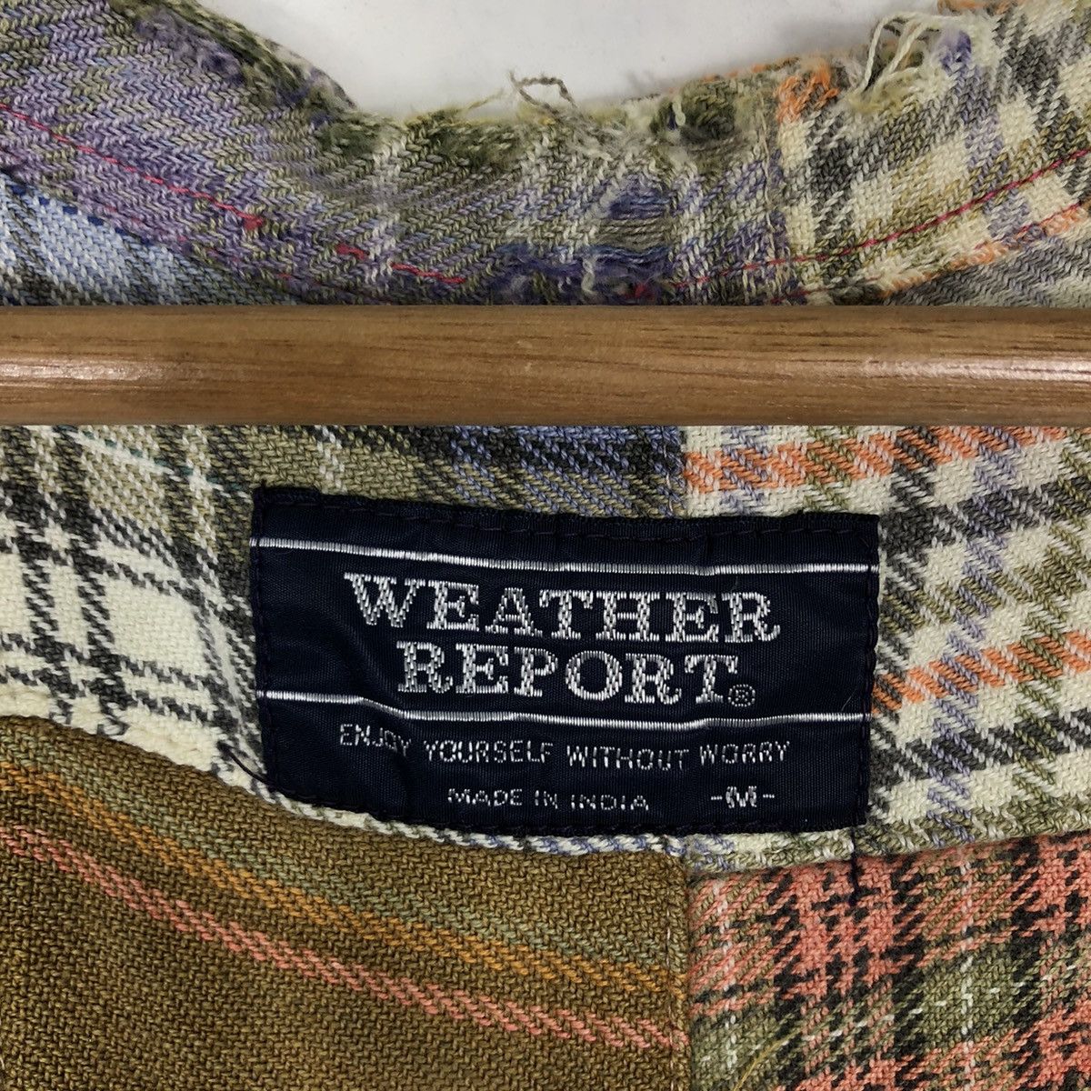 Flannel 🔥90’s Vintage Flannel Jacket Weather Report Tartan Design Size US M / EU 48-50 / 2 - 13 Thumbnail