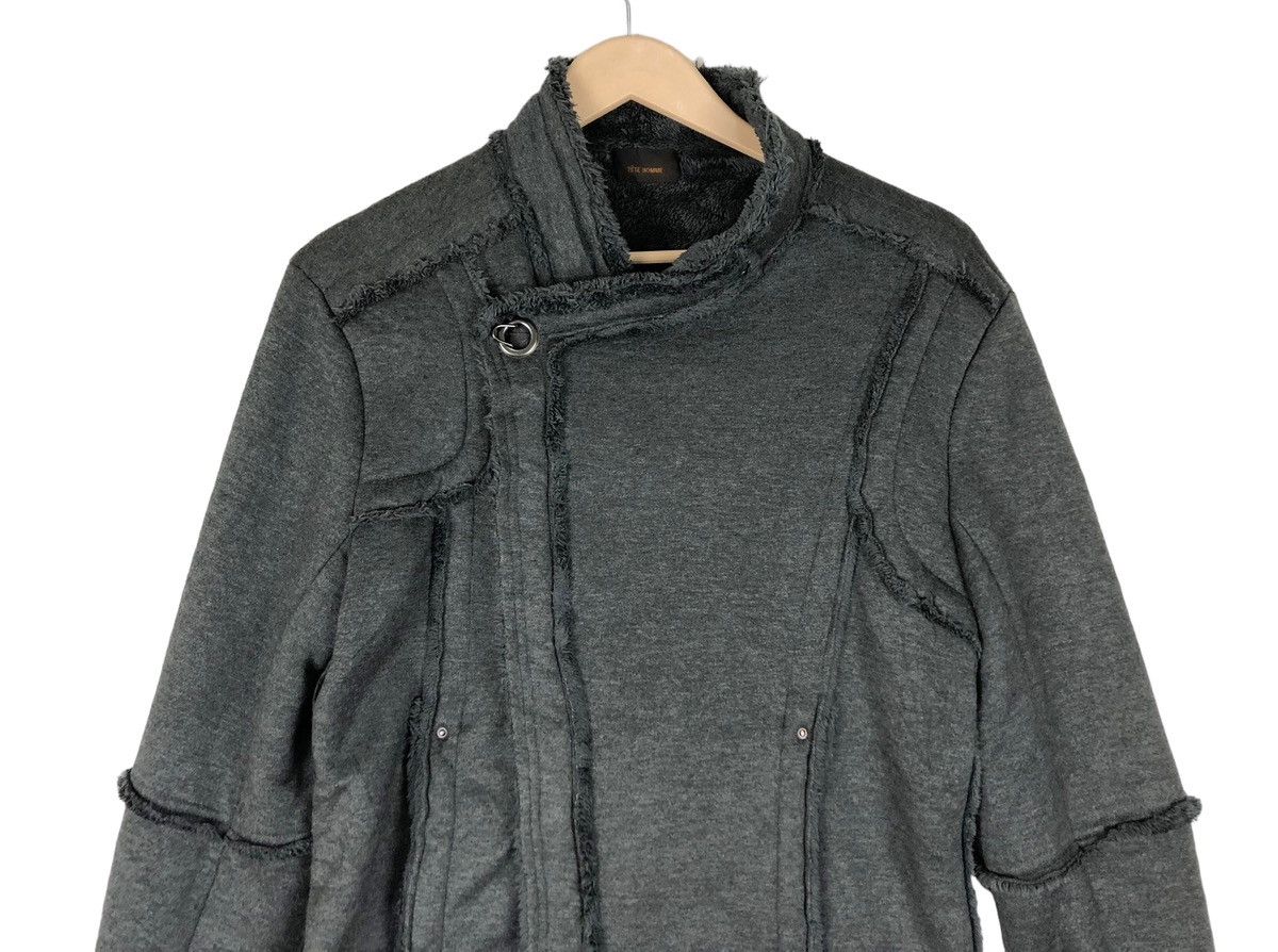 Issey Miyake Tete Homme Velvet Fleece Jacket Size US S / EU 44-46 / 1 - 4 Thumbnail