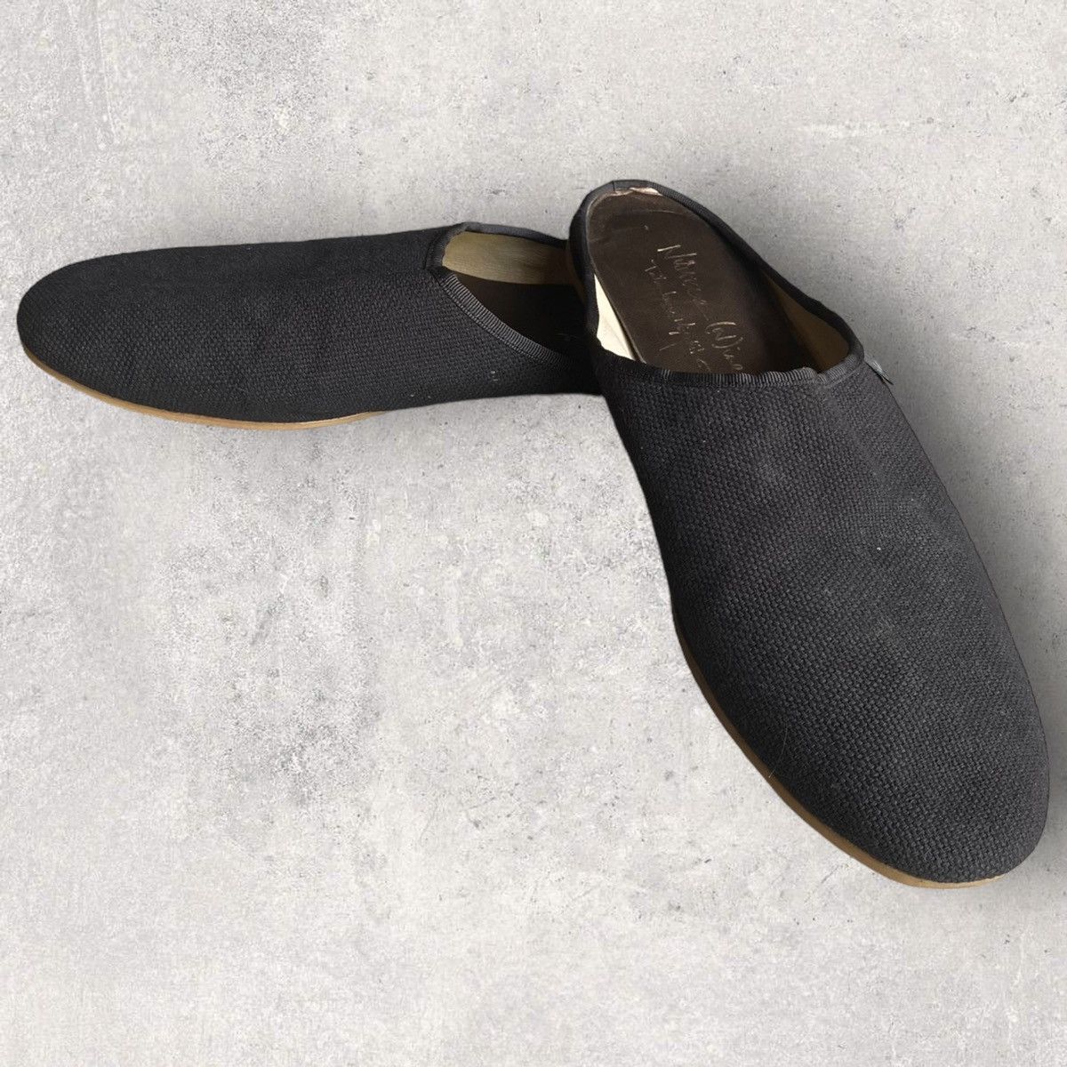 Number (N)ine Number (N)ine Canvas Mule Size US 9 / EU 42 - 5 Thumbnail