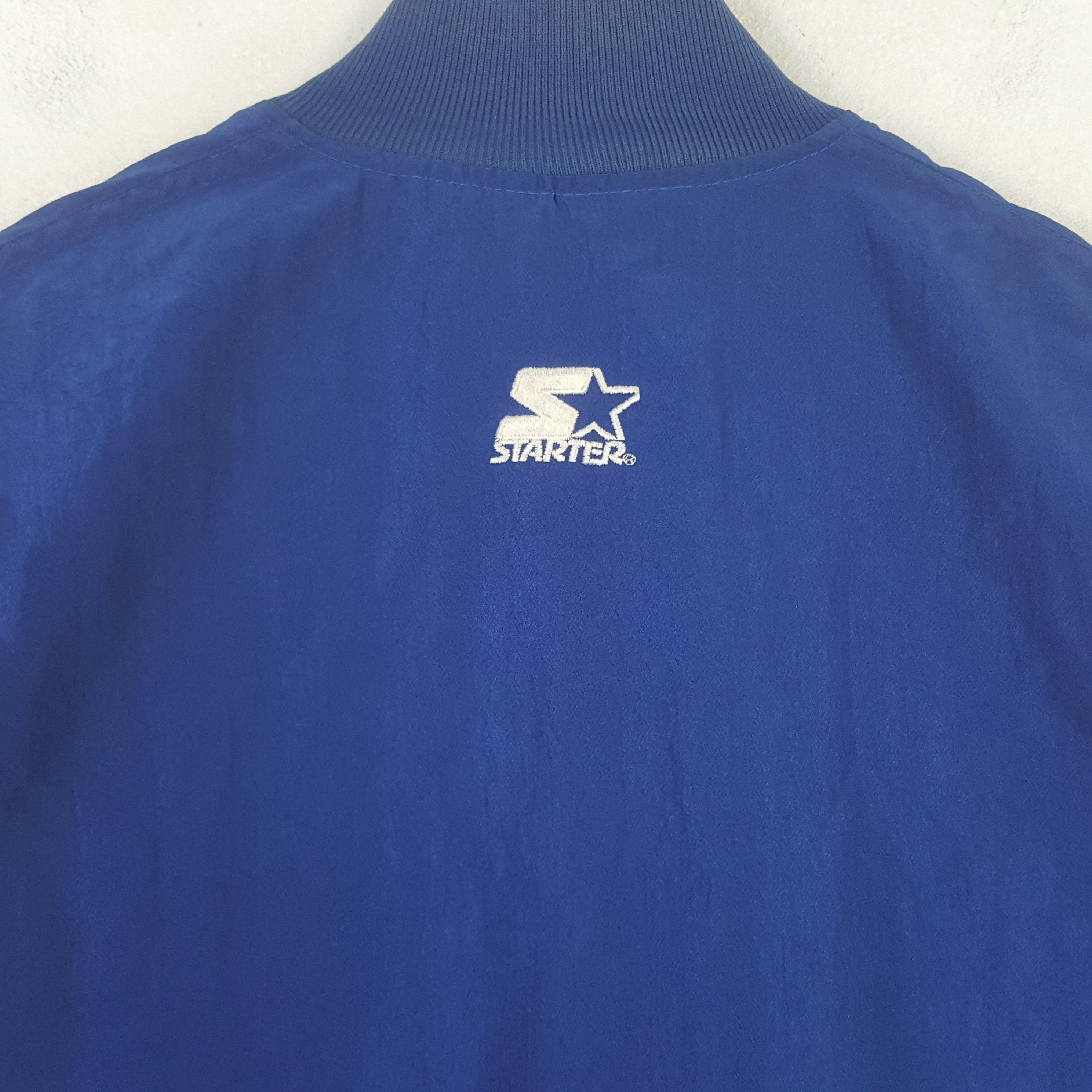Starter Vintage 90's Giants NFL Football Team Bombers Jacket RR23 Size US XL / EU 56 / 4 - 4 Thumbnail