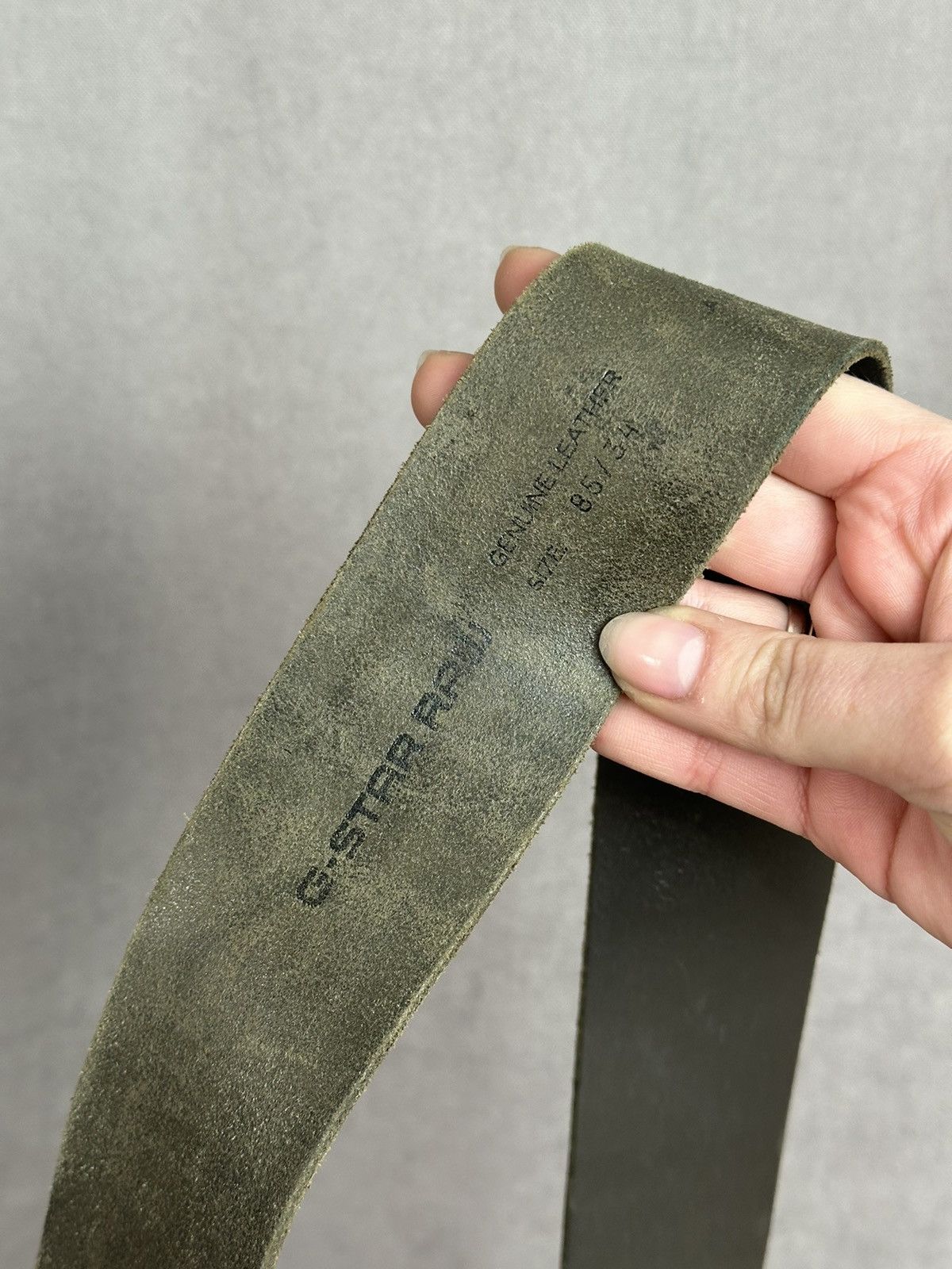 G-Star Vintage B.B Simon Leather Belts Hysteric Glamour Diesel Y2K Size ONE SIZE - 3 Thumbnail