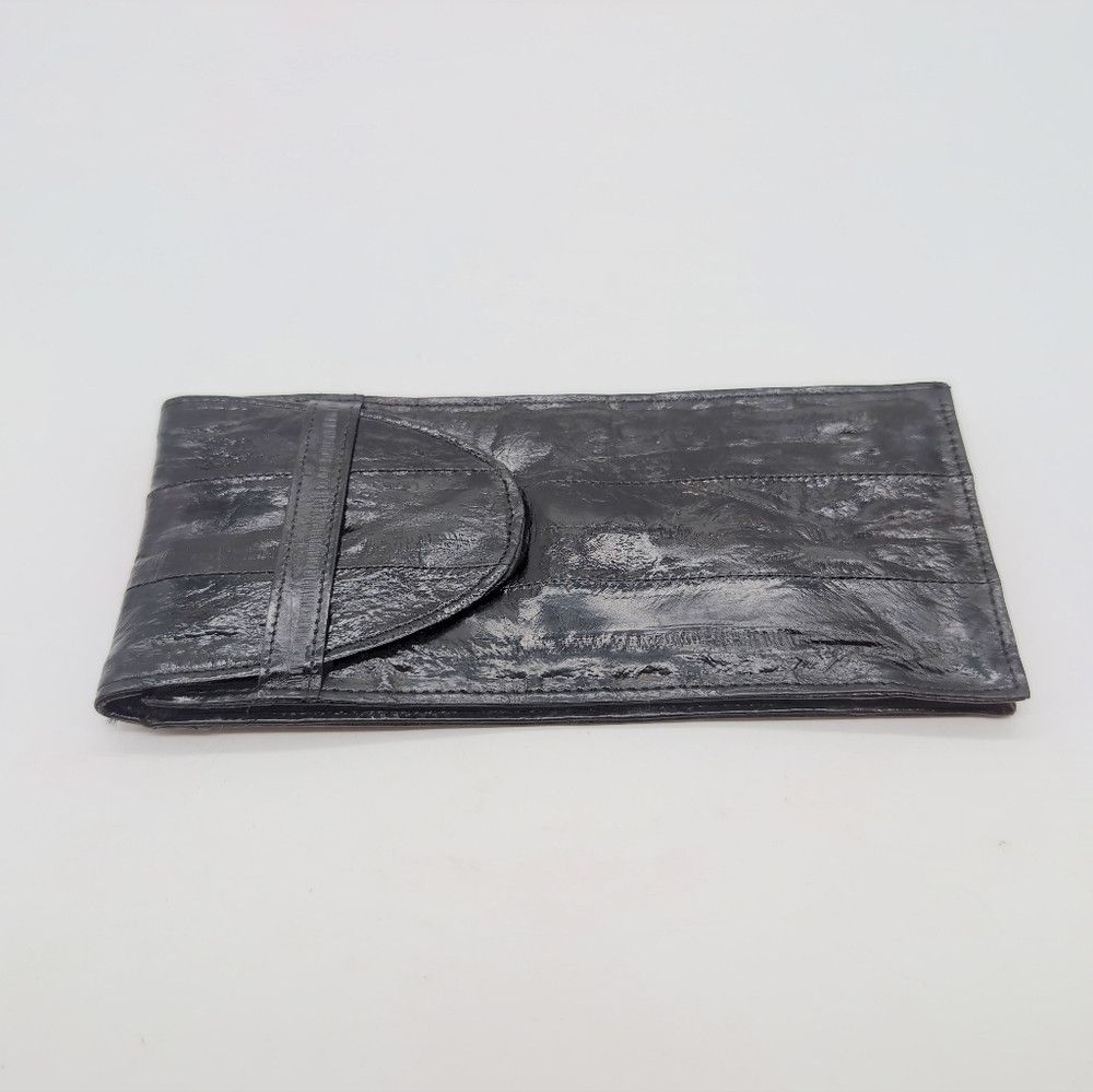 Vintage Vintage Eel Skin Glasses Or Cigar Case Black Pil's Korea 7 Size ONE SIZE - 2 Thumbnail