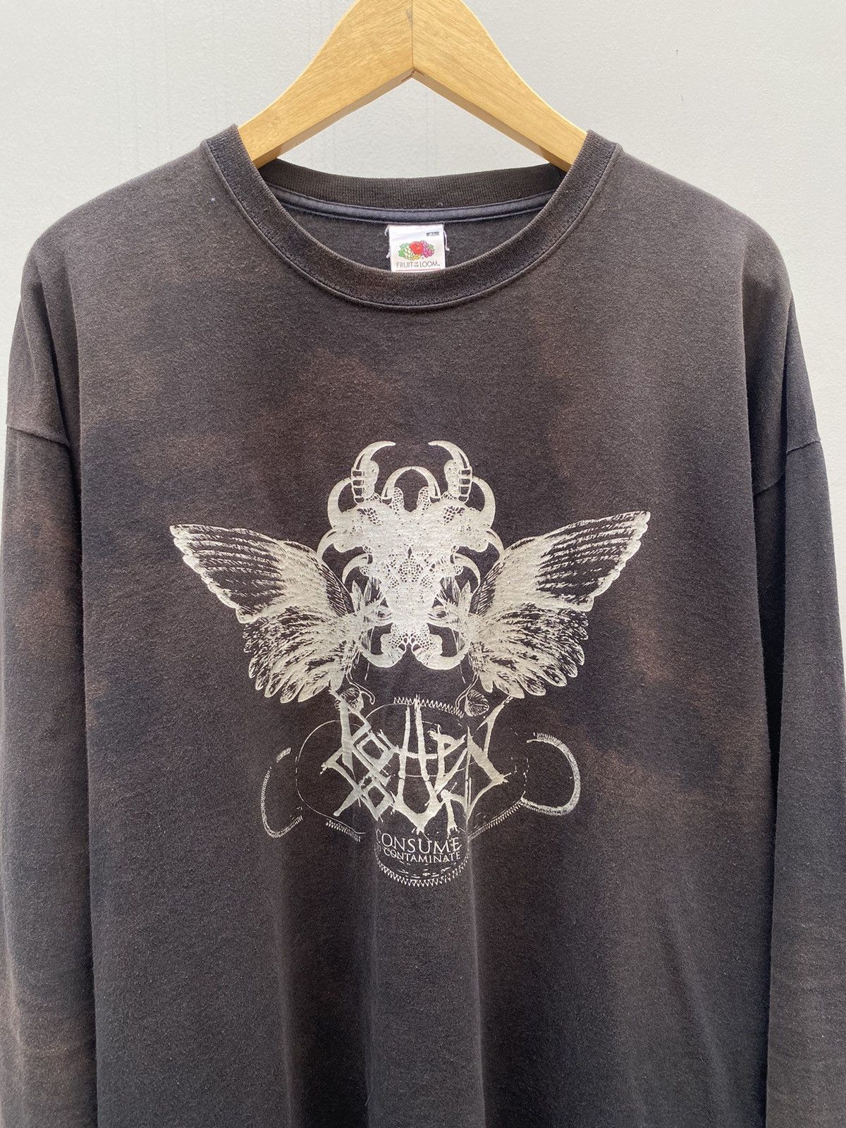 Band Tees Trashead Rotten Sound Shirt Boxy Fit Sun Faded Distressed Size US XL / EU 56 / 4 - 3 Thumbnail
