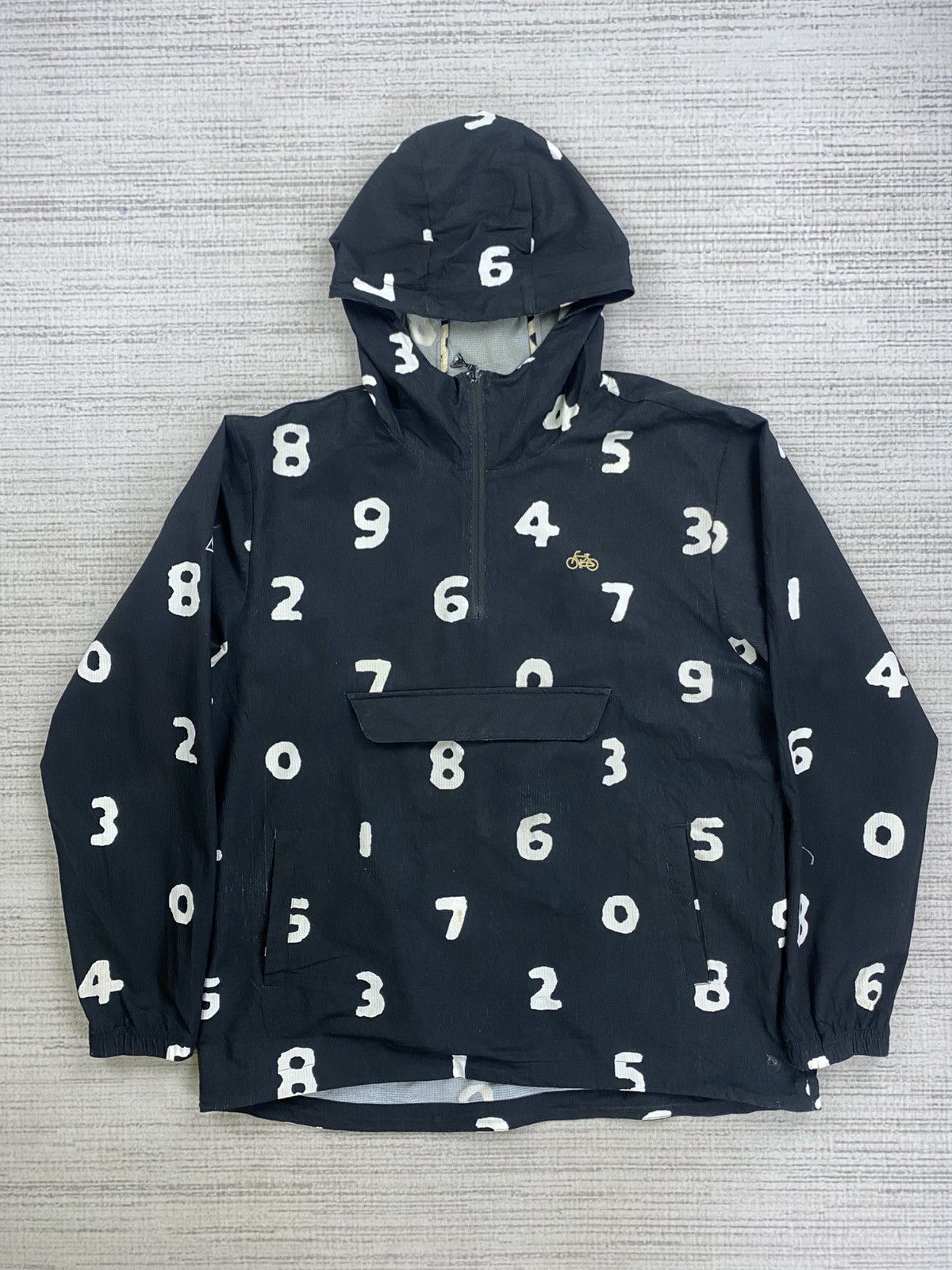 Le Coq Sportif Le Coq Sportif Number Fullprint Halfzipper Hoodie Jacket Size US L / EU 52-54 / 3 - 5 Thumbnail