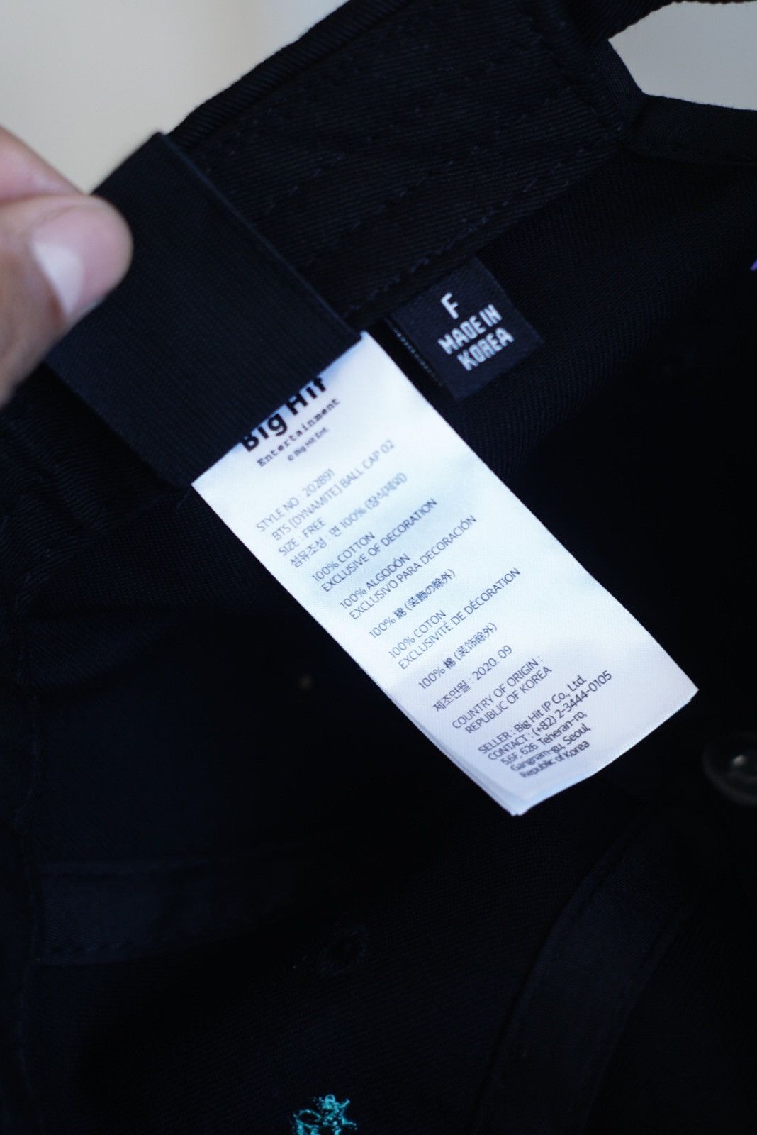 Band Tees BTS Dynamite “You Sent Us To The Top” official MD cap Size ONE SIZE - 6 Thumbnail