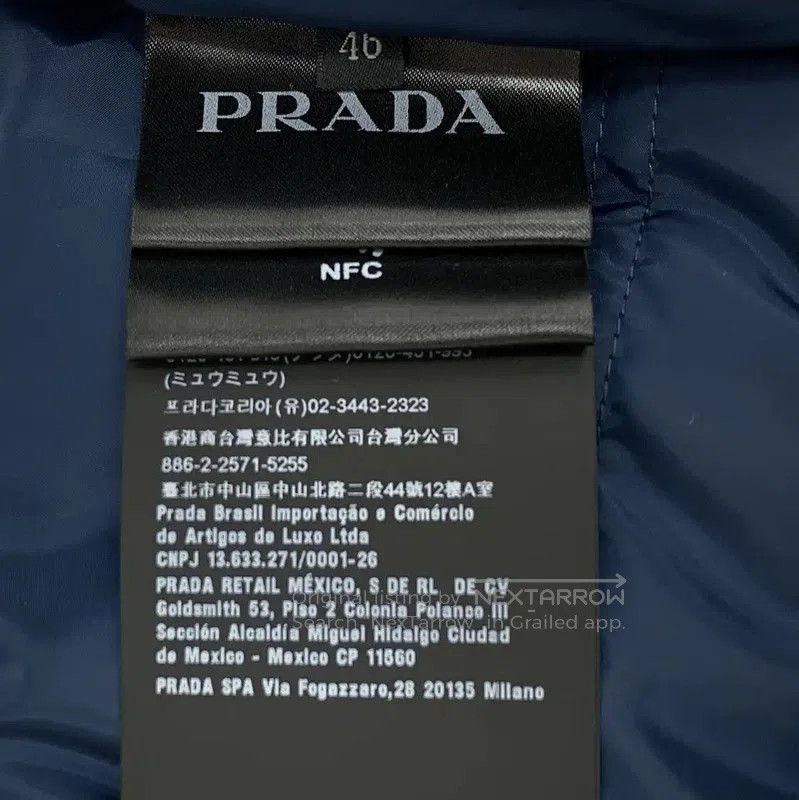 Louis Vuitton Prada Black Men's Puffer Jacket. Size US S / EU 44-46 / 1 - 7 Thumbnail