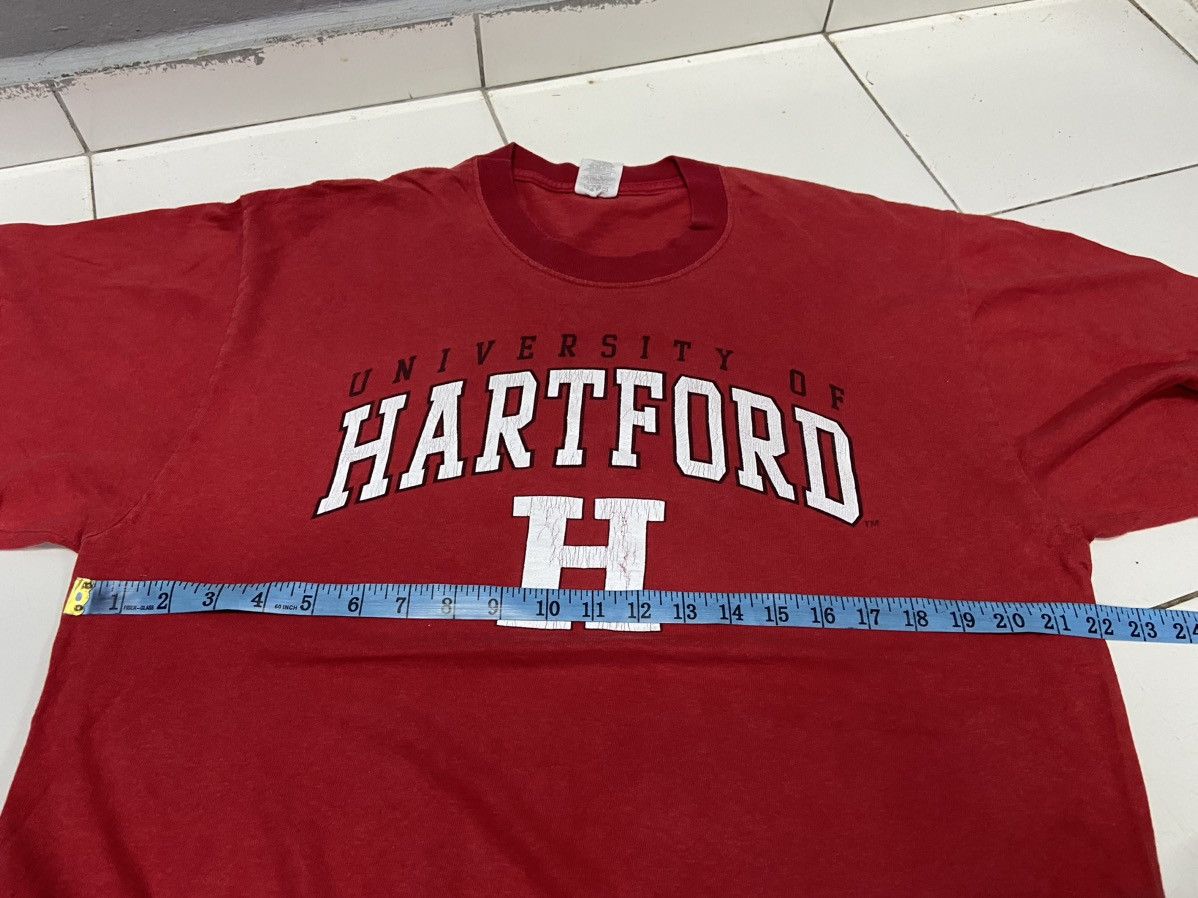 Jerzees UNIVERSITY OF HARTFORD VINTAGE TEE Size US L / EU 52-54 / 3 - 8 Thumbnail