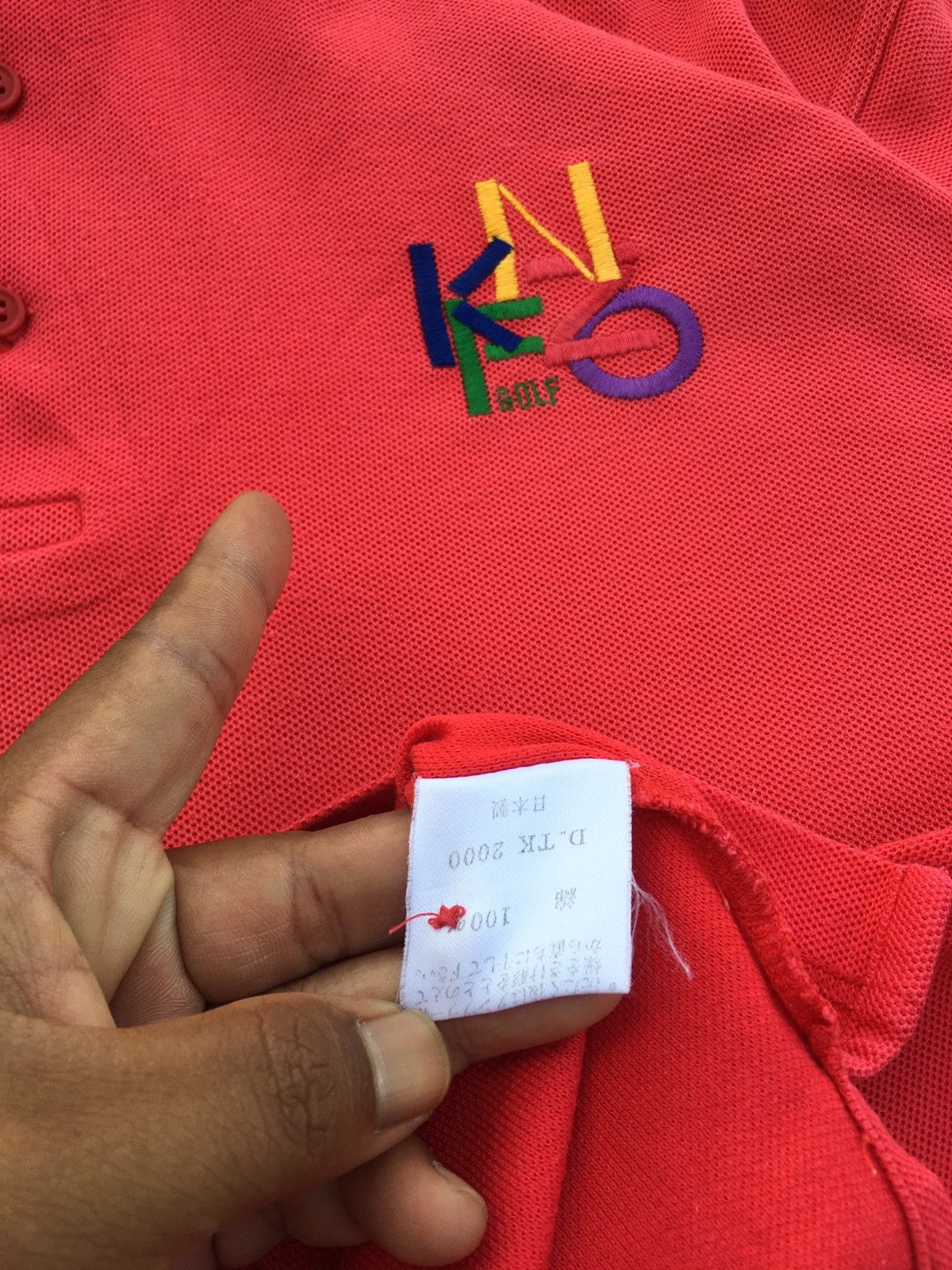 Kenzo Rare Vintage KENZO Golf Polo Tshirt Size US L / EU 52-54 / 3 - 12 Thumbnail