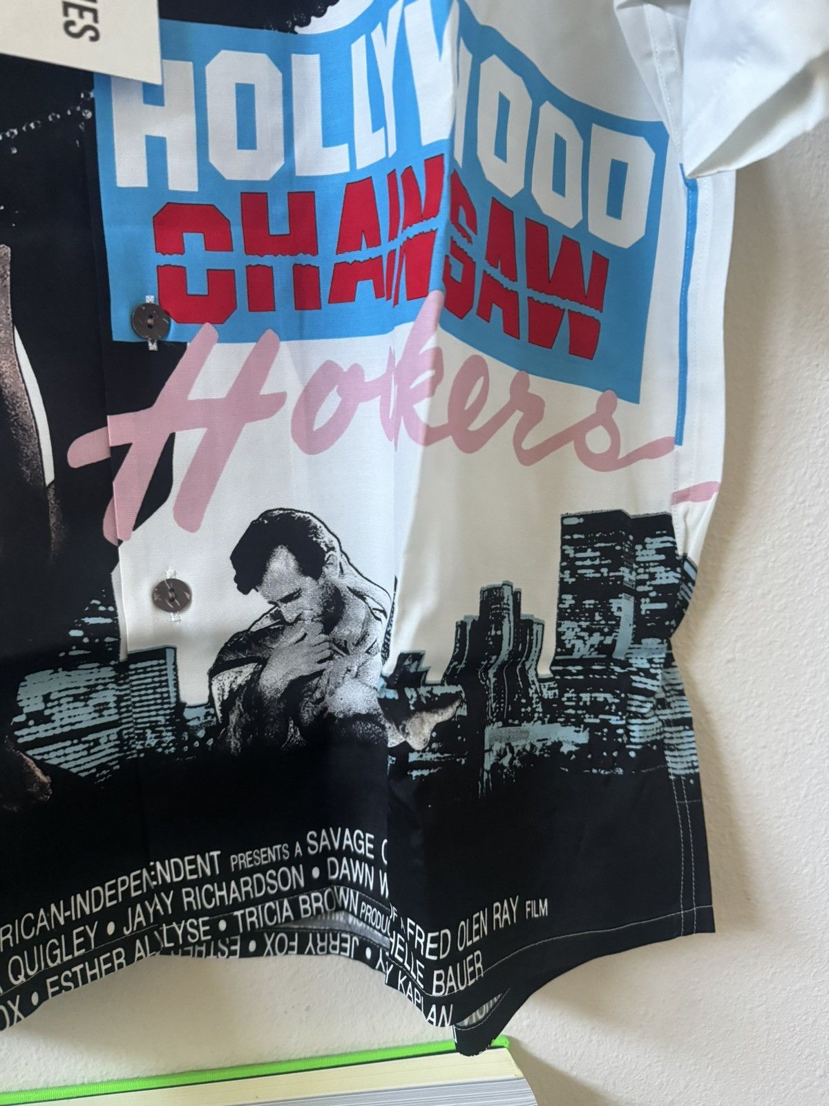 Vintage Wacko Maria Hollywood Chainsaw Hookers Button Up Size US M / EU 48-50 / 2 - 6 Thumbnail