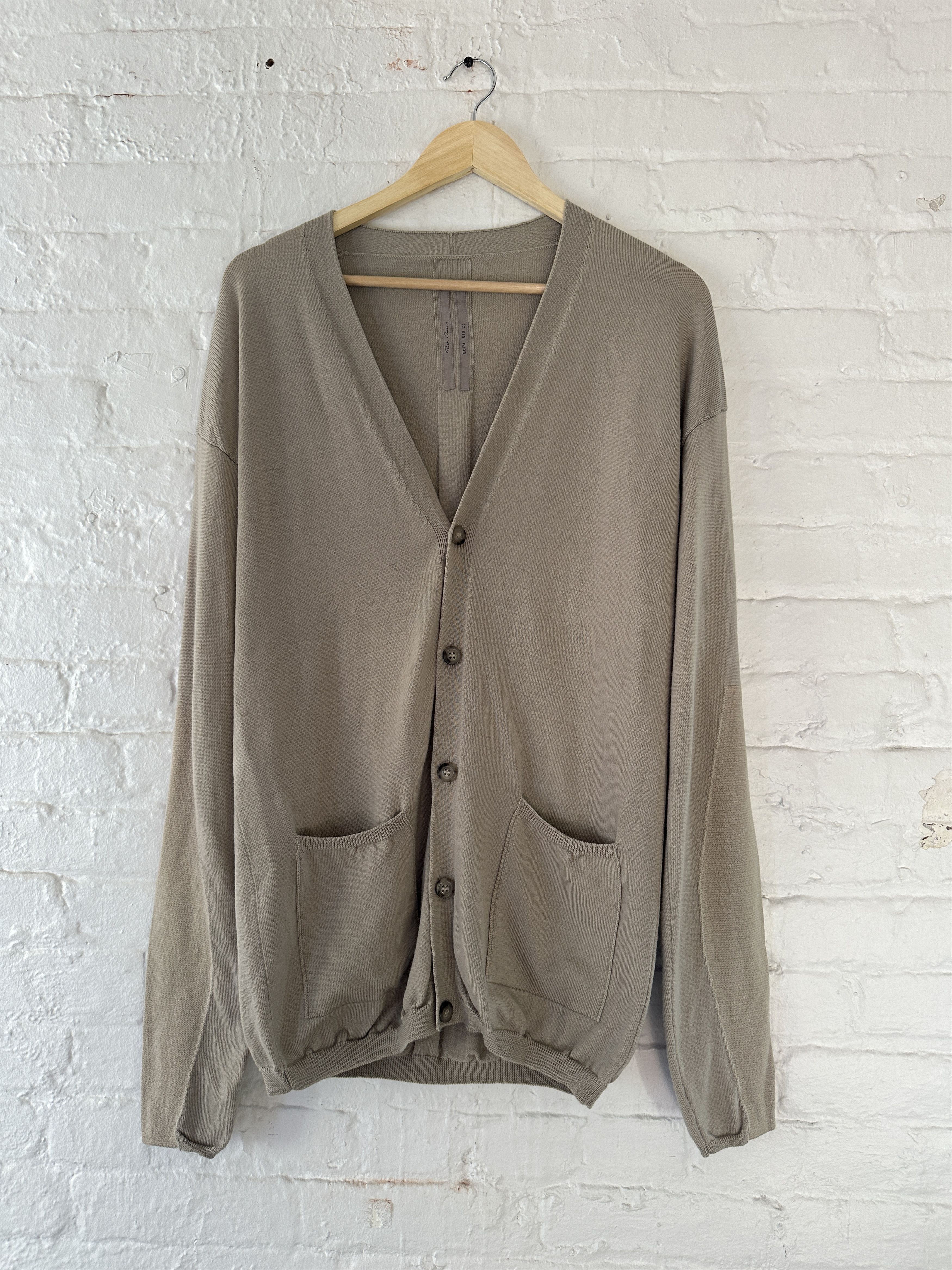 Rick Owens Rick Owens Wool Cardigan Size US S / EU 44-46 / 1 - 1 Thumbnail