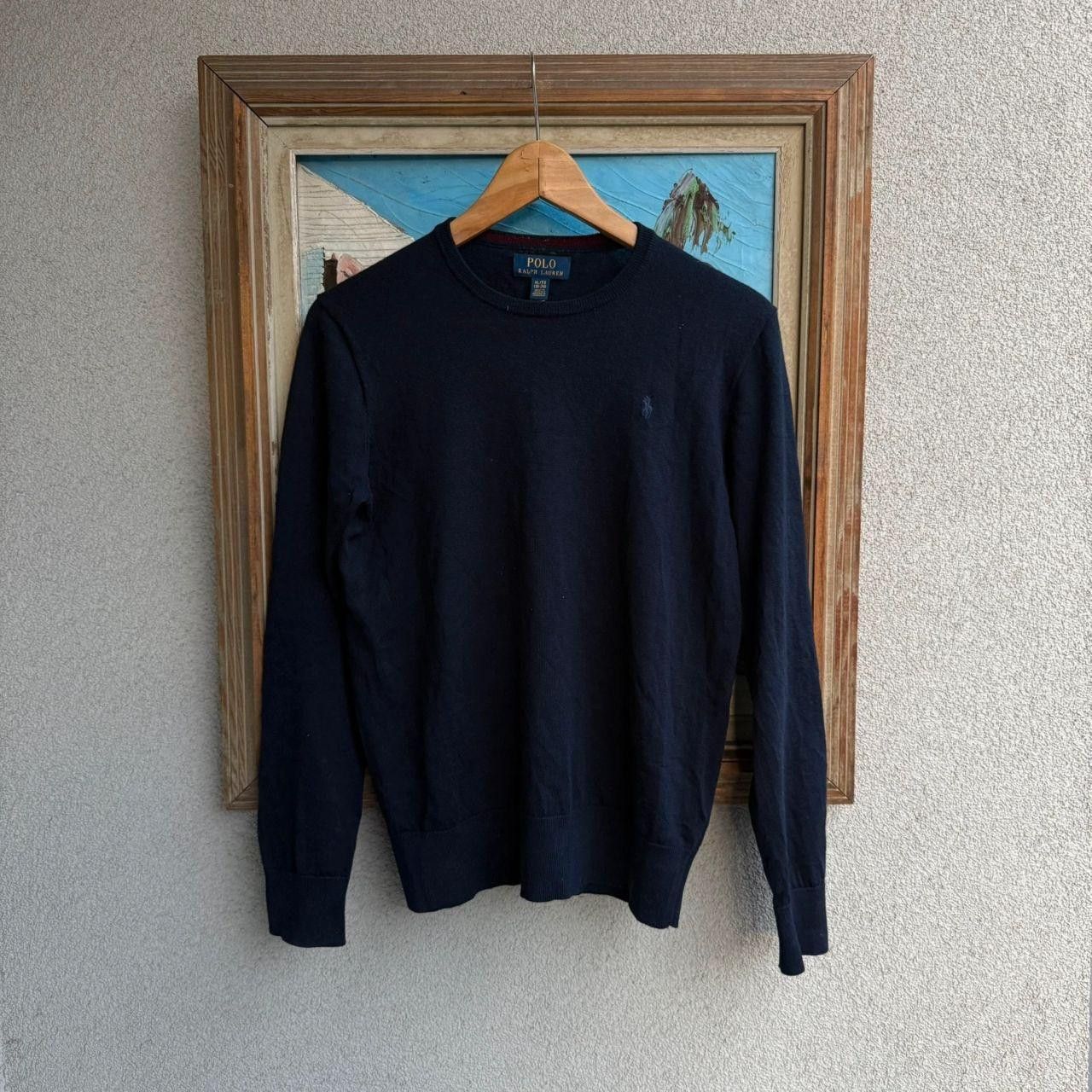 Polo Ralph Lauren Ralph Lauren Wool Jumper Navy Preppy Size US M / EU 48-50 / 2 - 1 Thumbnail