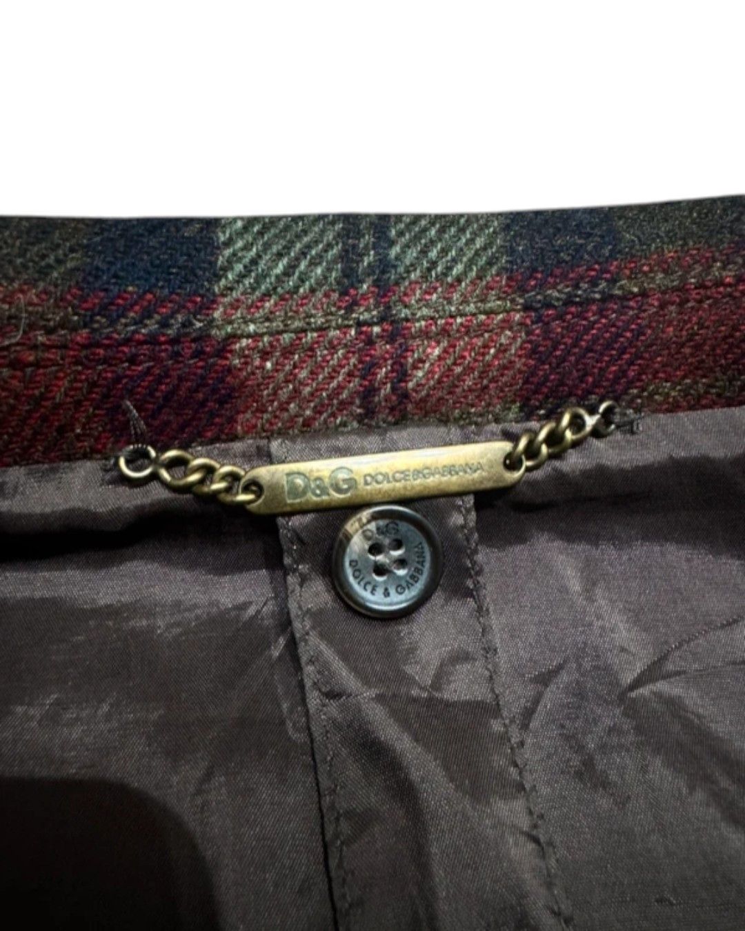 Dolce & Gabbana PRINCE OF WHALES WOOL JACKET Size US M / EU 48-50 / 2 - 4 Thumbnail