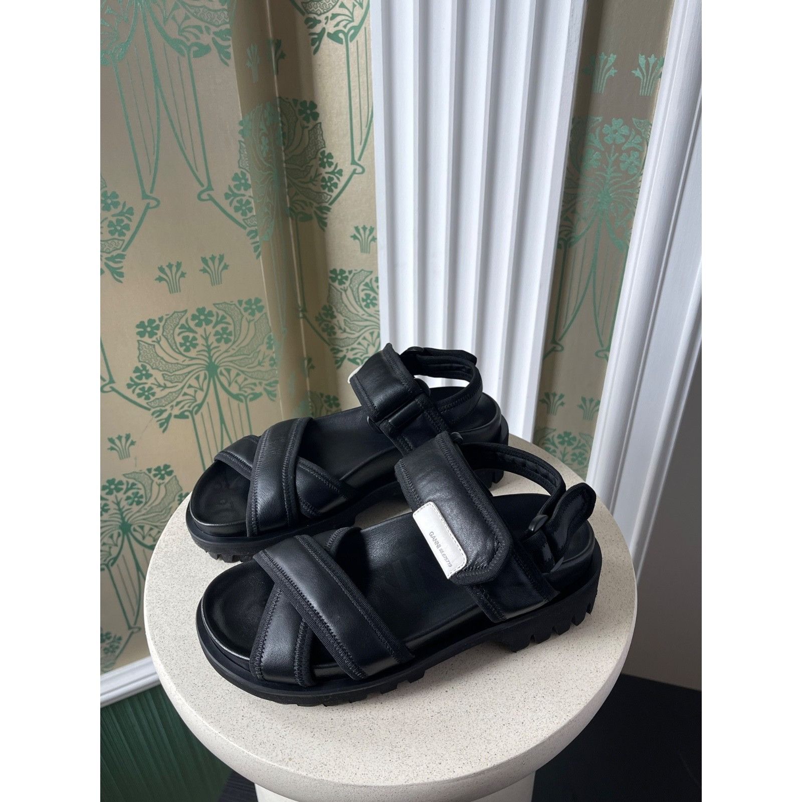 Ganni Ganni Utility Hiking Black Sandals Women’s Size: 37 US 7 Size US 7 / IT 37 - 4 Thumbnail