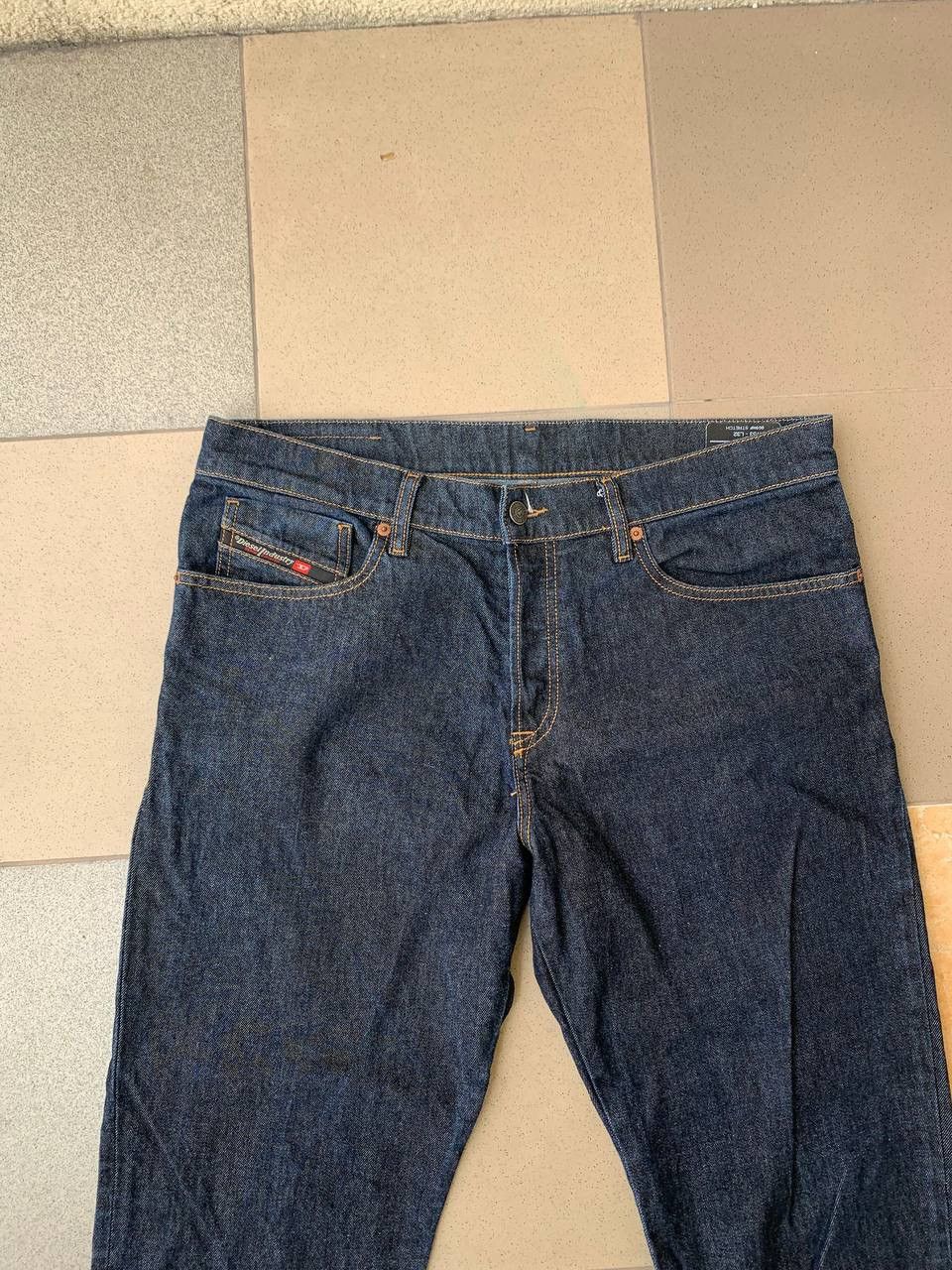Diesel × Japanese Brand Vintage Diesel Jeans slim D-strukt Stretch Red Logo Size US 33 - 15 Thumbnail