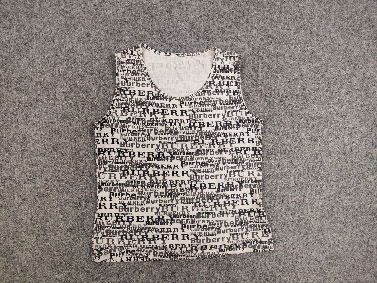 Burberry Burberry Vintage Authentic monogram Women's T-shirt tank top Size M / US 6-8 / IT 42-44 - 10 Thumbnail