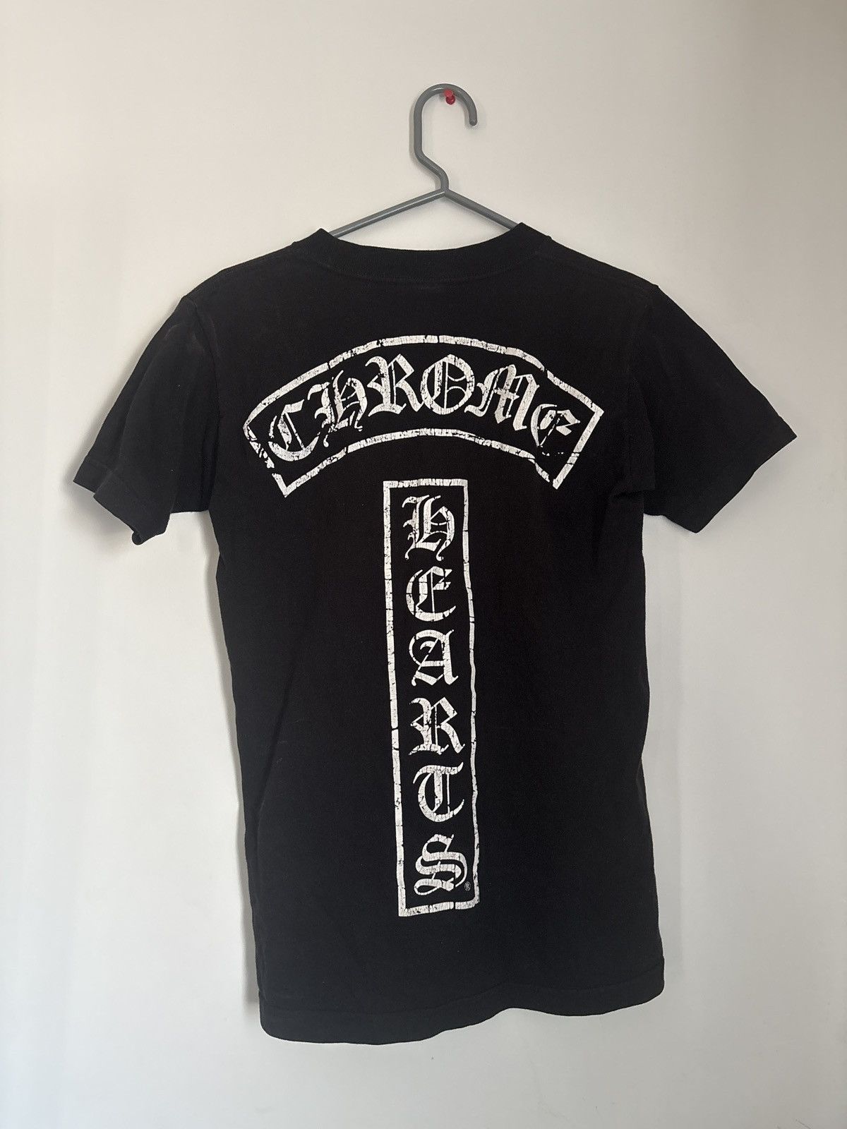 Chrome Hearts Vintage Chrome Hearts Star T-Bar Logo Tee | Grailed