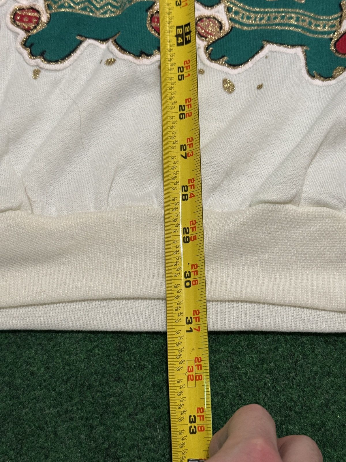Vintage Vintage Ugly Christmas Tree Cat Sweater Large Sweatshirt Size US L / EU 52-54 / 3 - 7 Thumbnail