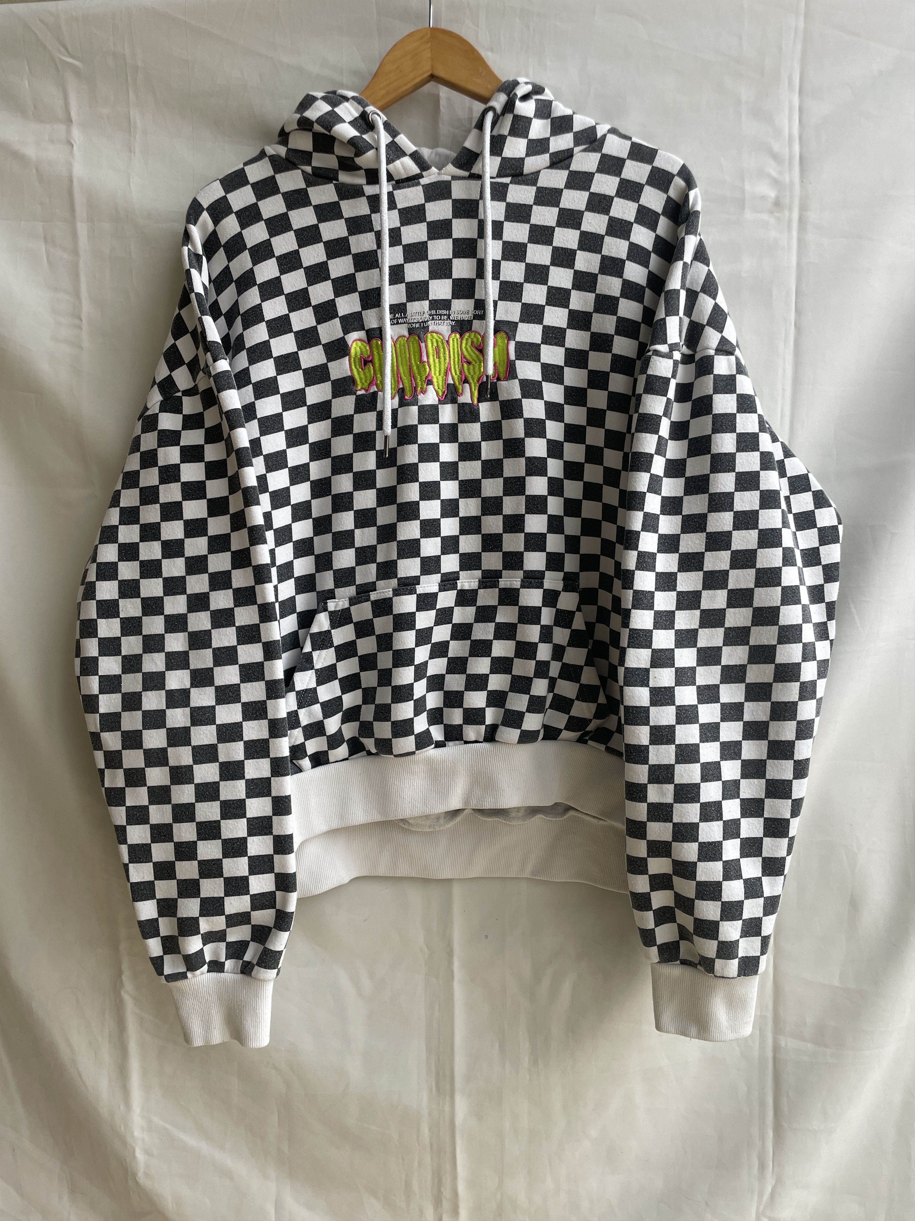 CHILDS Childish Checker Board Skaters Hoodie Size L Size US L / EU 52-54 / 3 - 1 Thumbnail