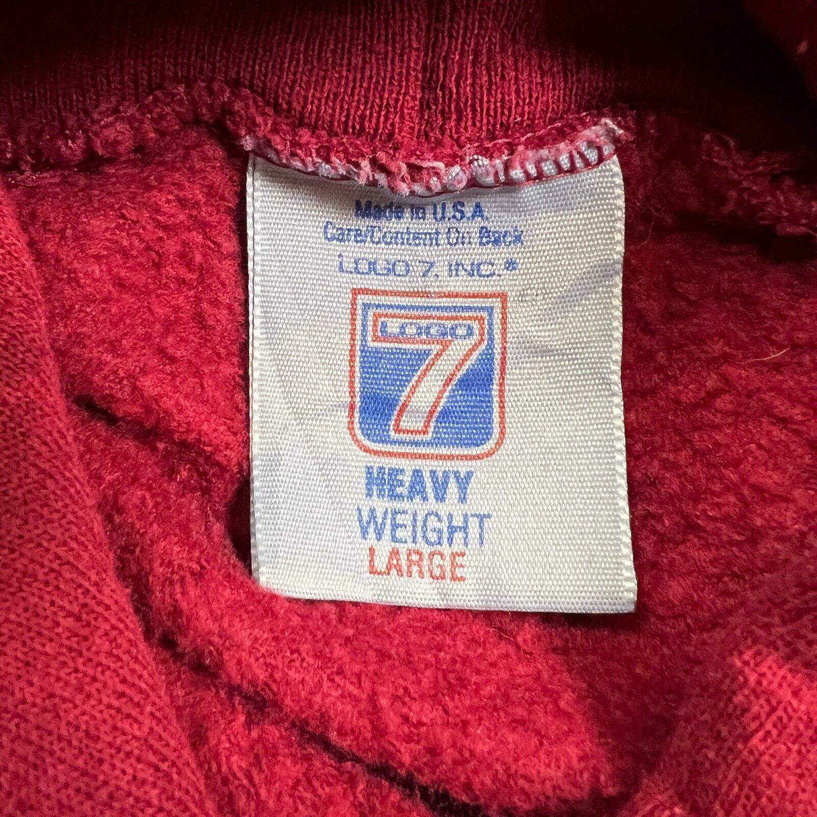 Logo 7 Logo 7 Washington Redskins Hoodie Large USA NFL Football 90s Size US L / EU 52-54 / 3 - 5 Thumbnail