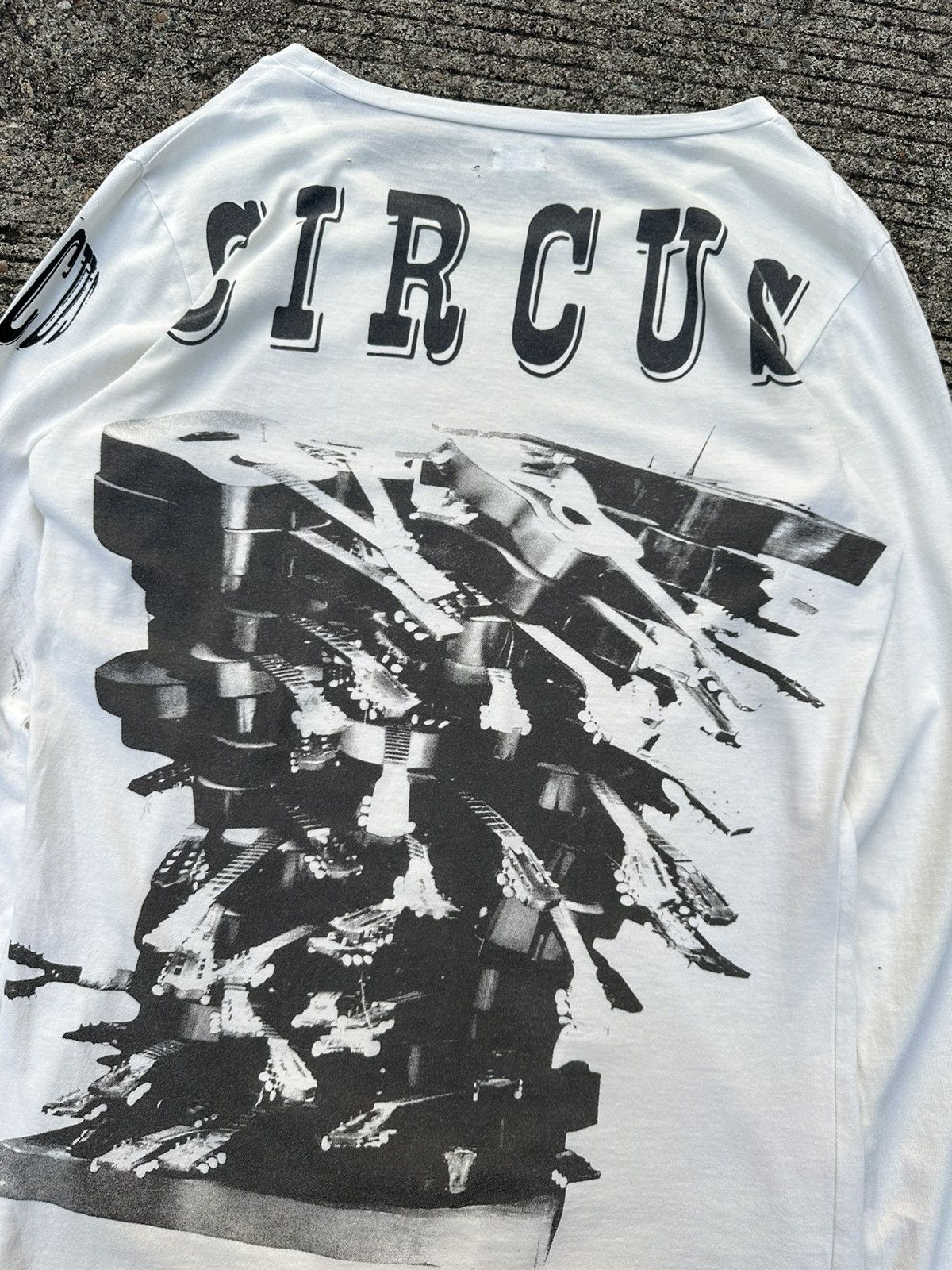 If Six Was Nine × Japanese Brand × Le Grande Bleu (L.G.B.) L.G.B. Circus Back Printed Long Sleeve Tee Size US M / EU 48-50 / 2 - 10 Thumbnail