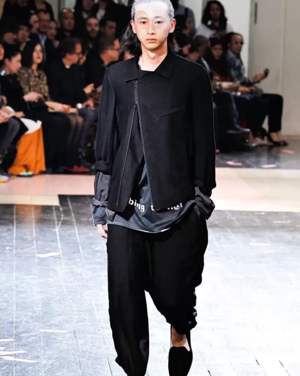 Yohji Yamamoto Yohji Yamamoto 14ss Rainy Zipper Short Jacket 2412-Nextarrow Size US L / EU 52-54 / 3 - 9 Thumbnail