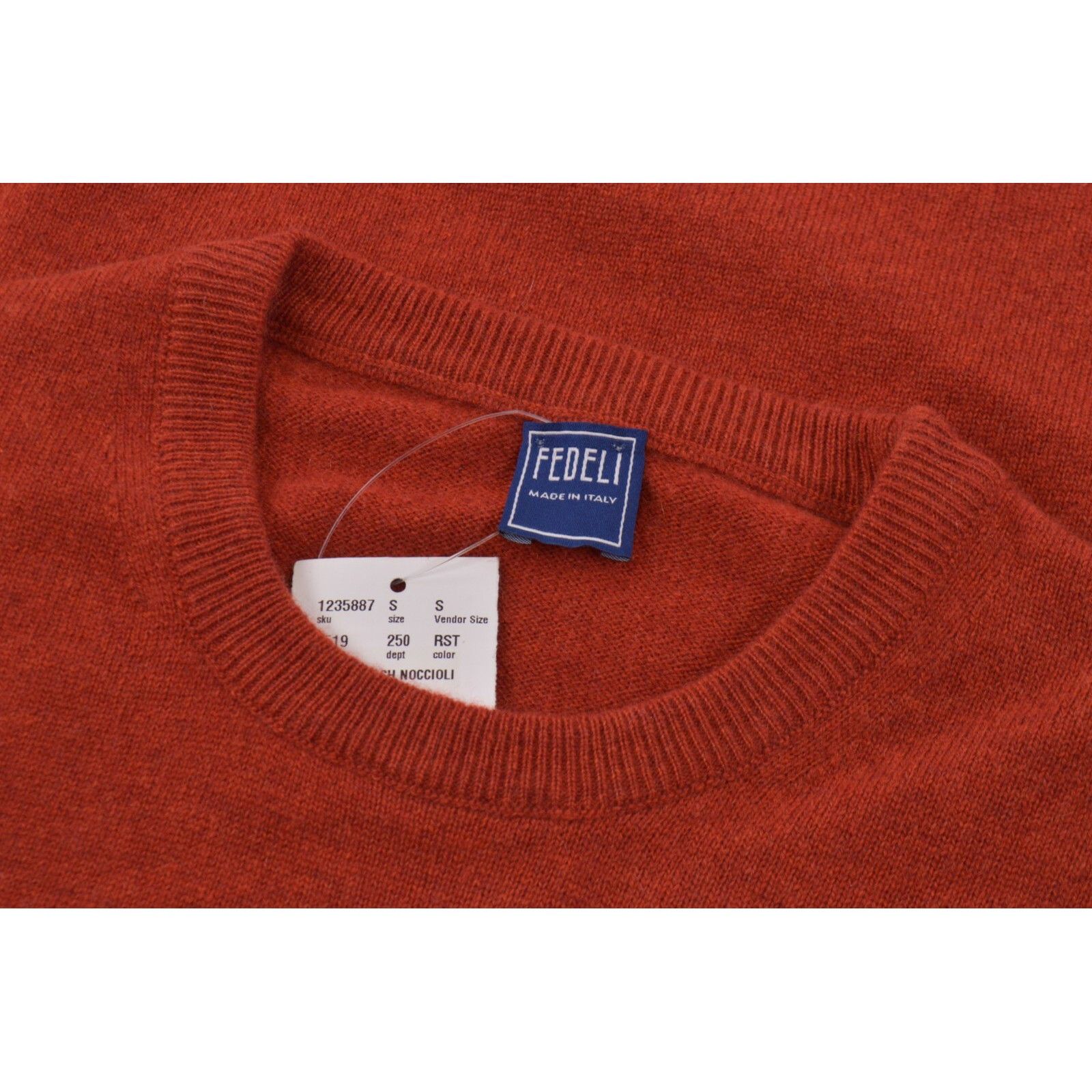 Fedeli Fedeli Sweater Size US S in Orange Size US S / EU 44-46 / 1 - 1 Thumbnail