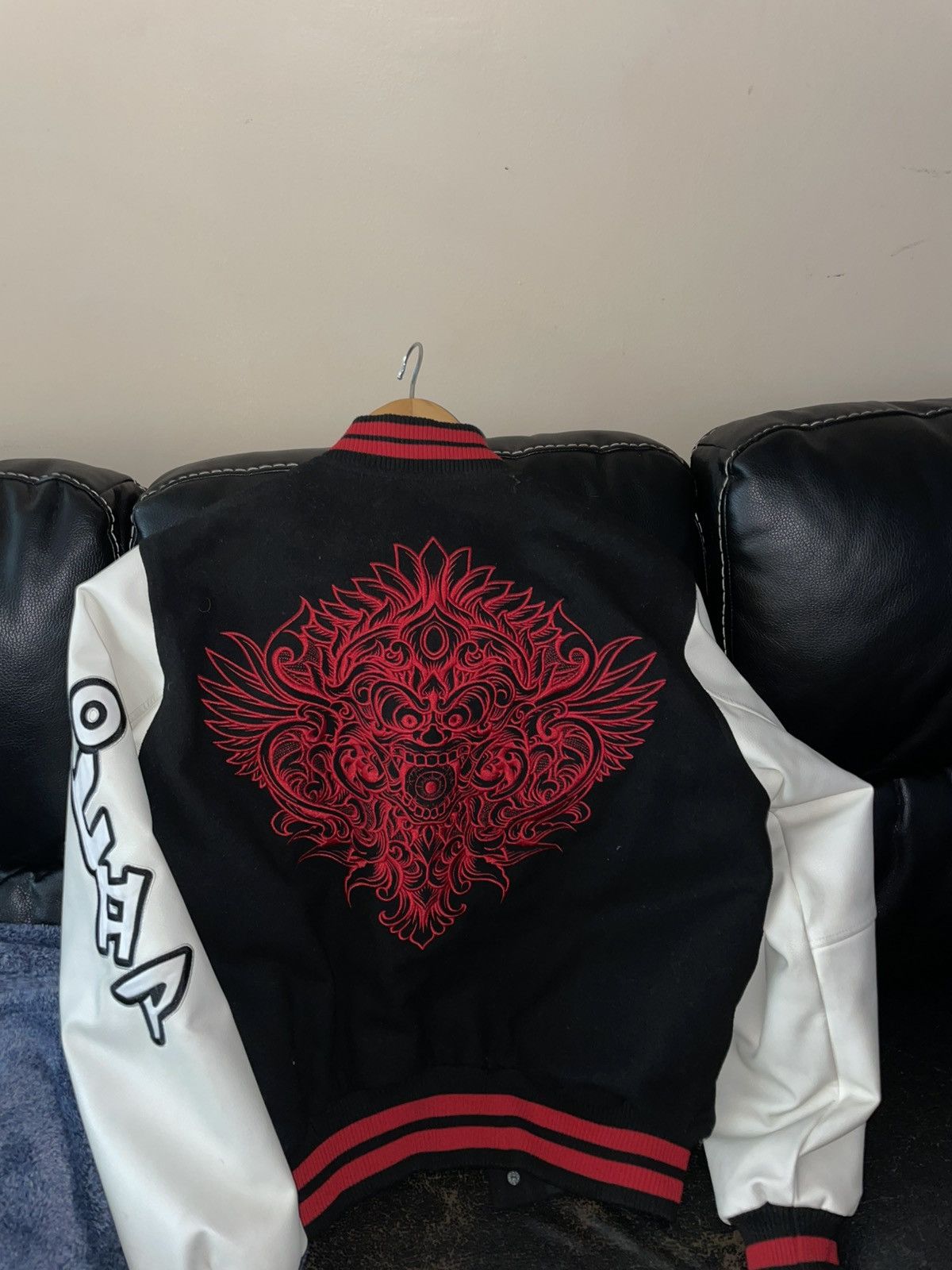 Smoke Rise Smoke Rise Oni Varsity Jacket Size US M / EU 48-50 / 2 - 4 Thumbnail