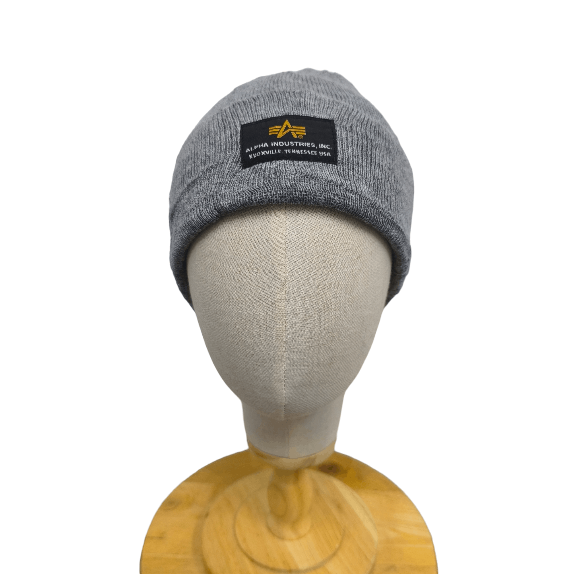 Alpha Industries ✨Alpha industries military department patch beanie hat Size ONE SIZE - 1 Thumbnail