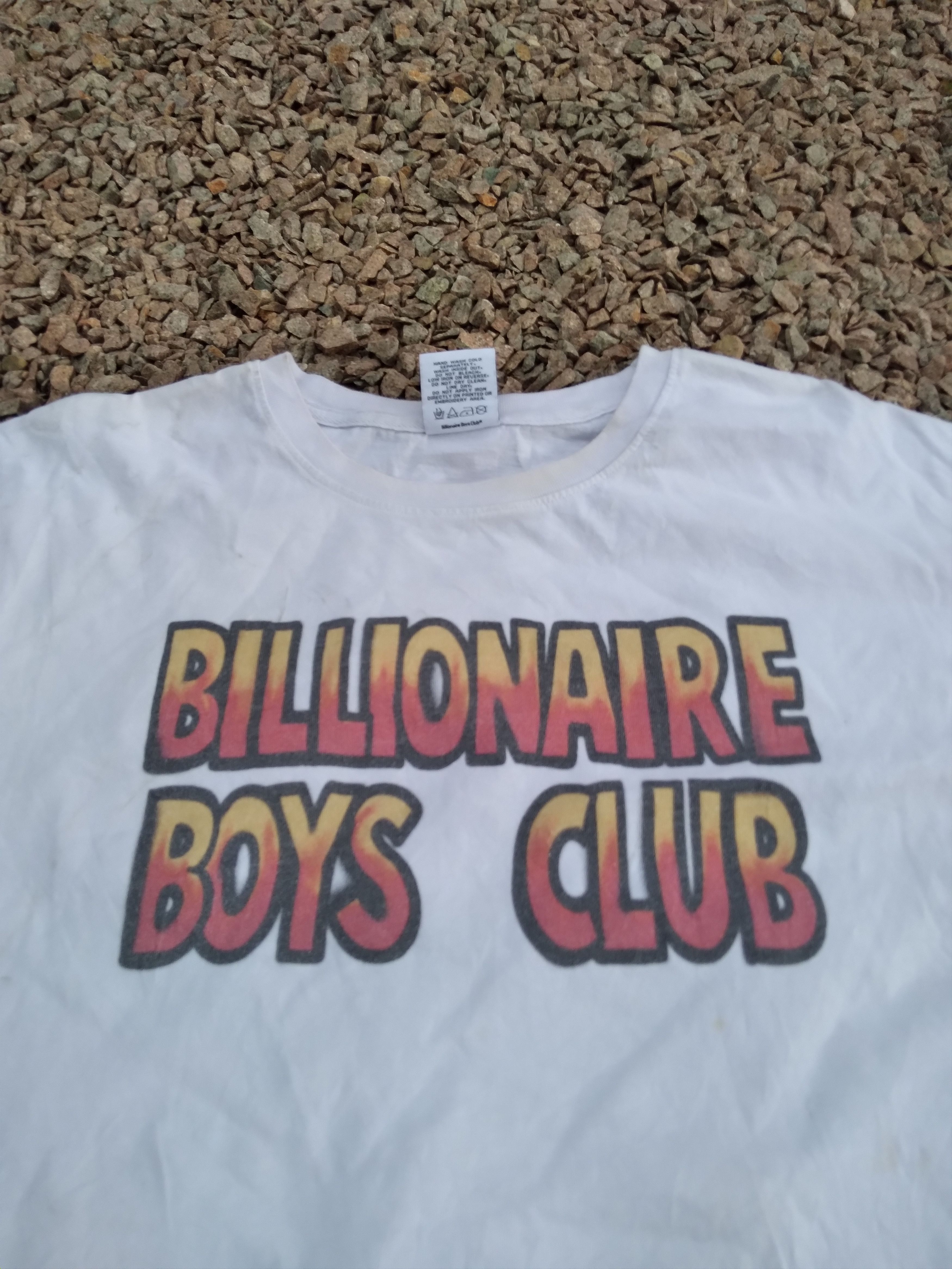 Billionaire Boys Club BILLIONAIRE BOYS CLUB PHARREL SPELLOUT OVERSIZED WHITE TEE Size US XXL / EU 58 / 5 - 2 Thumbnail