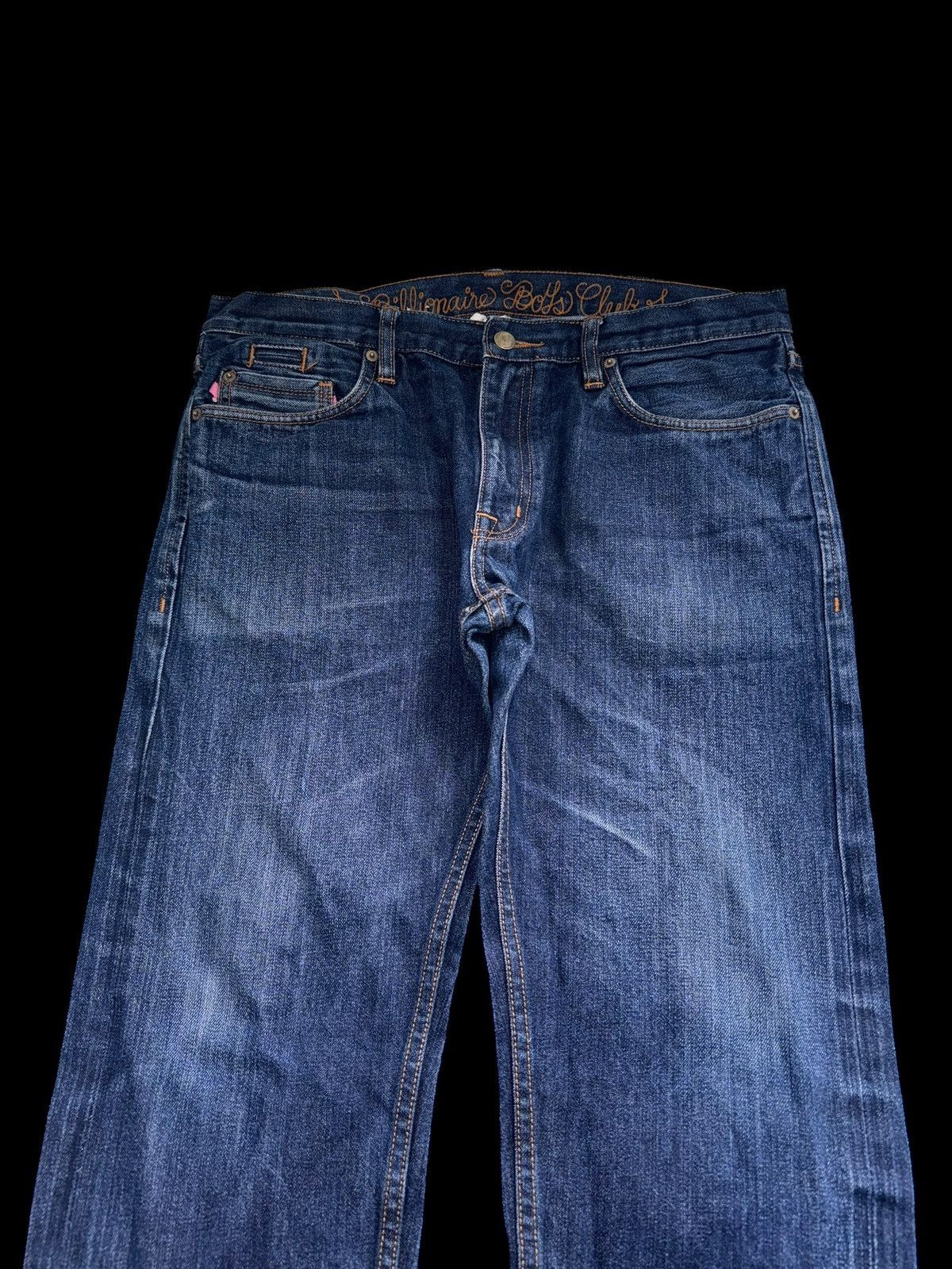 Billionaire Boys Club Billionaire Boys Club Selvedge Straight Navy Denim Jeans Size US 34 / EU 50 - 9 Thumbnail