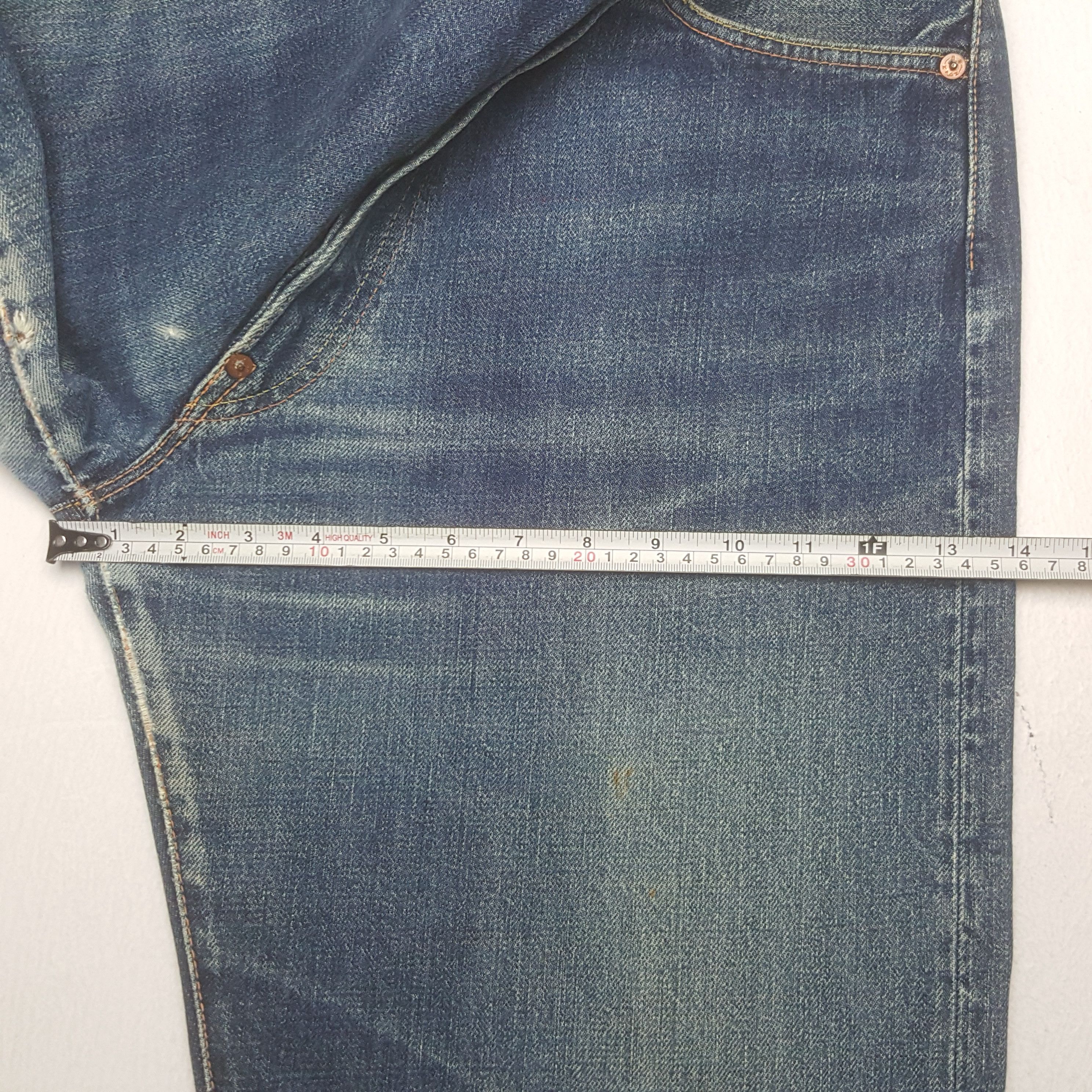 Evisu × Japanese Brand × Vintage Vintage Evisu Japanese Brand Daicock Custom Art Denim Jeans Size US 32 / EU 48 - 11 Thumbnail
