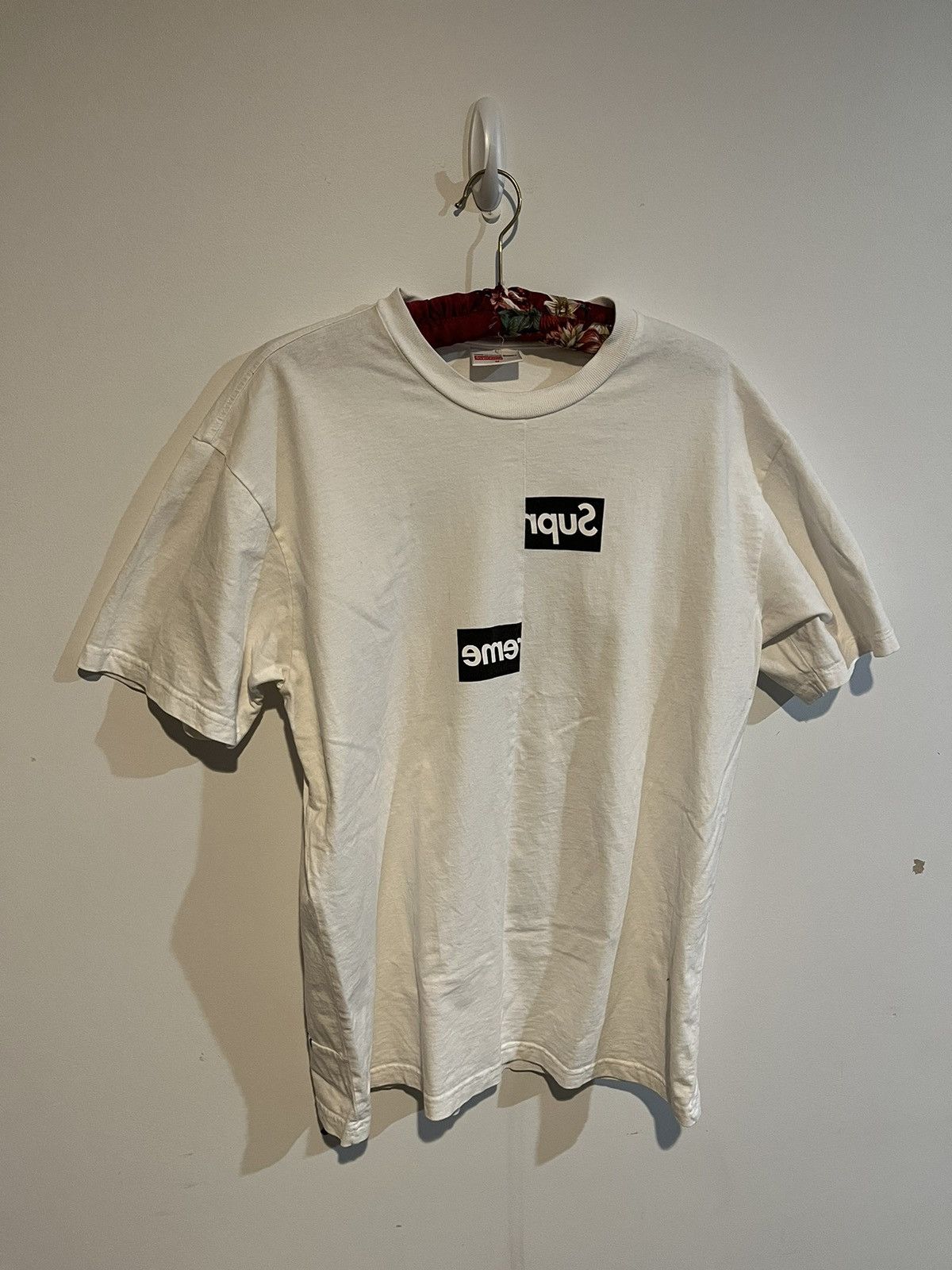 Comme des Garcons Supreme Supreme x CDG Split Tee Grailed