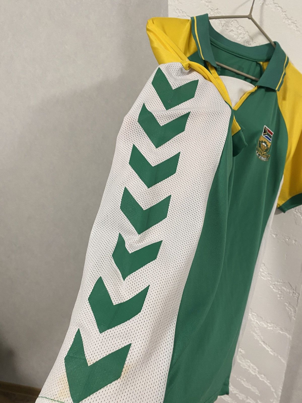 Hummel Hummel South Africa 2006 Cricket Jersey Size: L Size US L / EU 52-54 / 3 - 8 Thumbnail