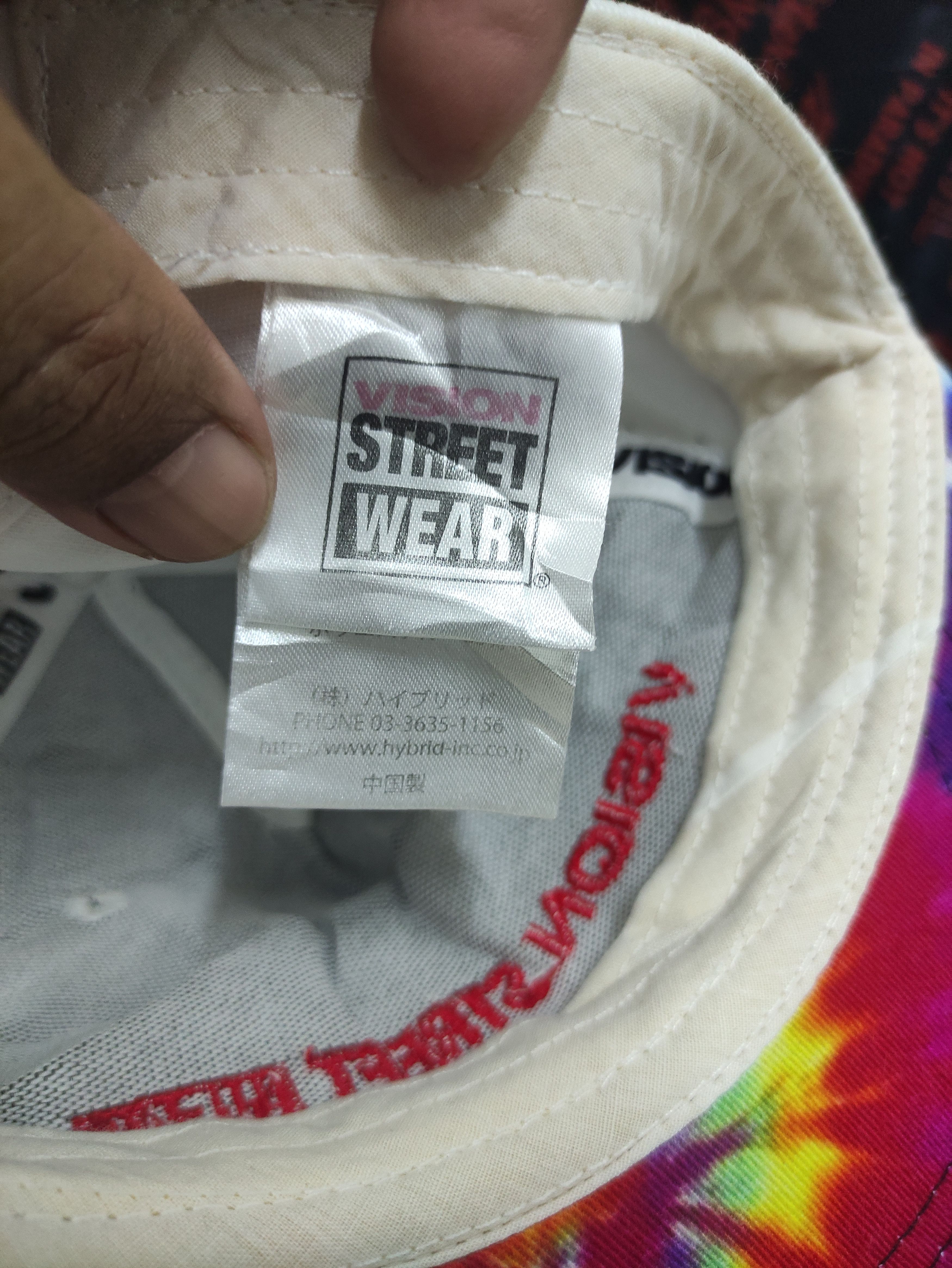 Vision Streetwear VISION STREETWEAR BRIM DESIGN TIE DYE VINTAGE CAP Size ONE SIZE - 12 Thumbnail