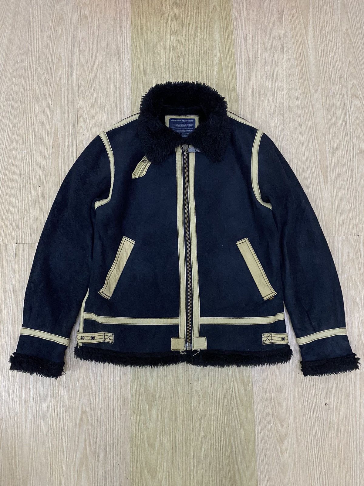 Alpha industries sherpa b3 flight bomber jacket