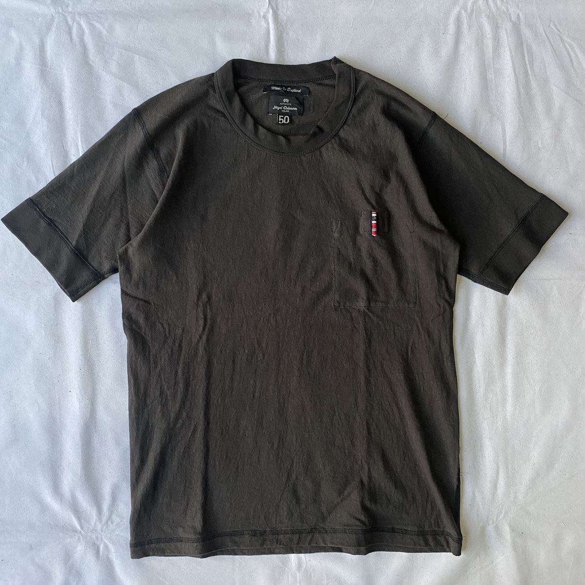 Nigel Cabourn × Vintage Vintage Military Nigel Cabourn Heavyweight Cotton Tees Size US M / EU 48-50 / 2 - 2 Thumbnail