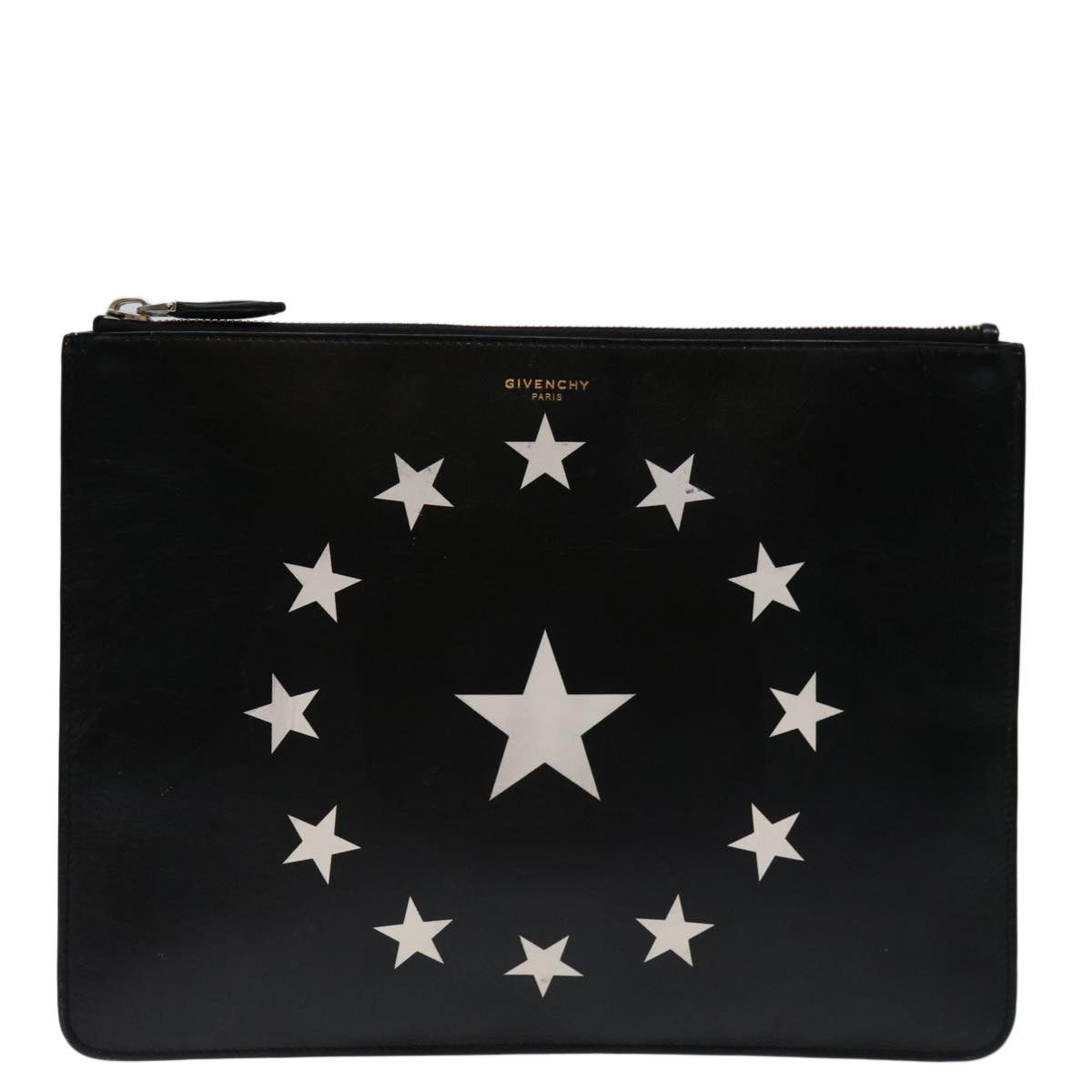image of Givenchy Star Bag Clutch Bag in Black, Women's