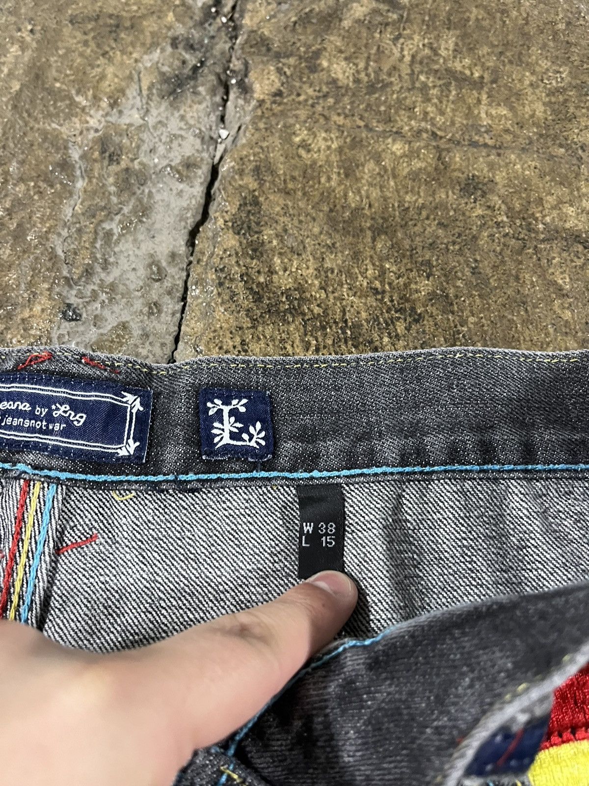 JNCO × LRG × Vintage Crazy Vintage Y2K LRG Baggy Jorts Skater Grunge Shorts JNCO Size US 38 / EU 54 - 9 Thumbnail