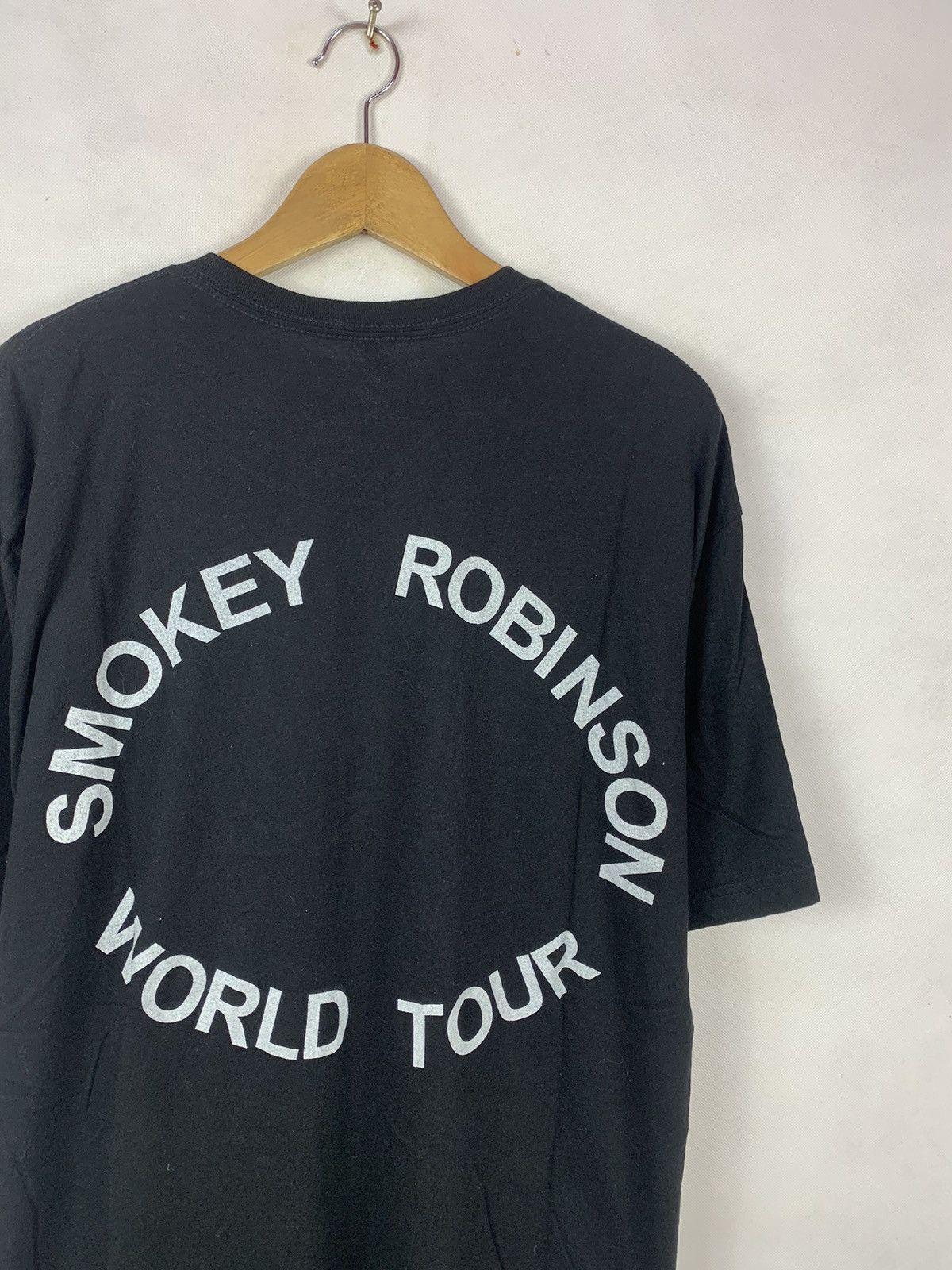 Band Tees Rare! Smokey Robinson American R&B Soul Singer Tee Size US XL / EU 56 / 4 - 5 Thumbnail