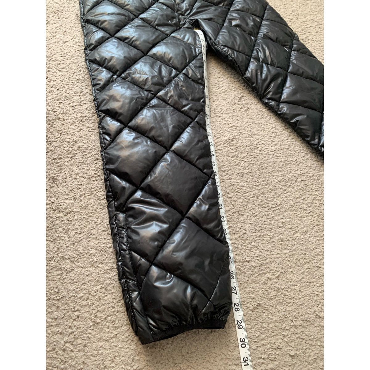Other LUXTON LUXURY BLACK QUILTED PUFFER PANTS Size US 32 / EU 48 - 20 Thumbnail