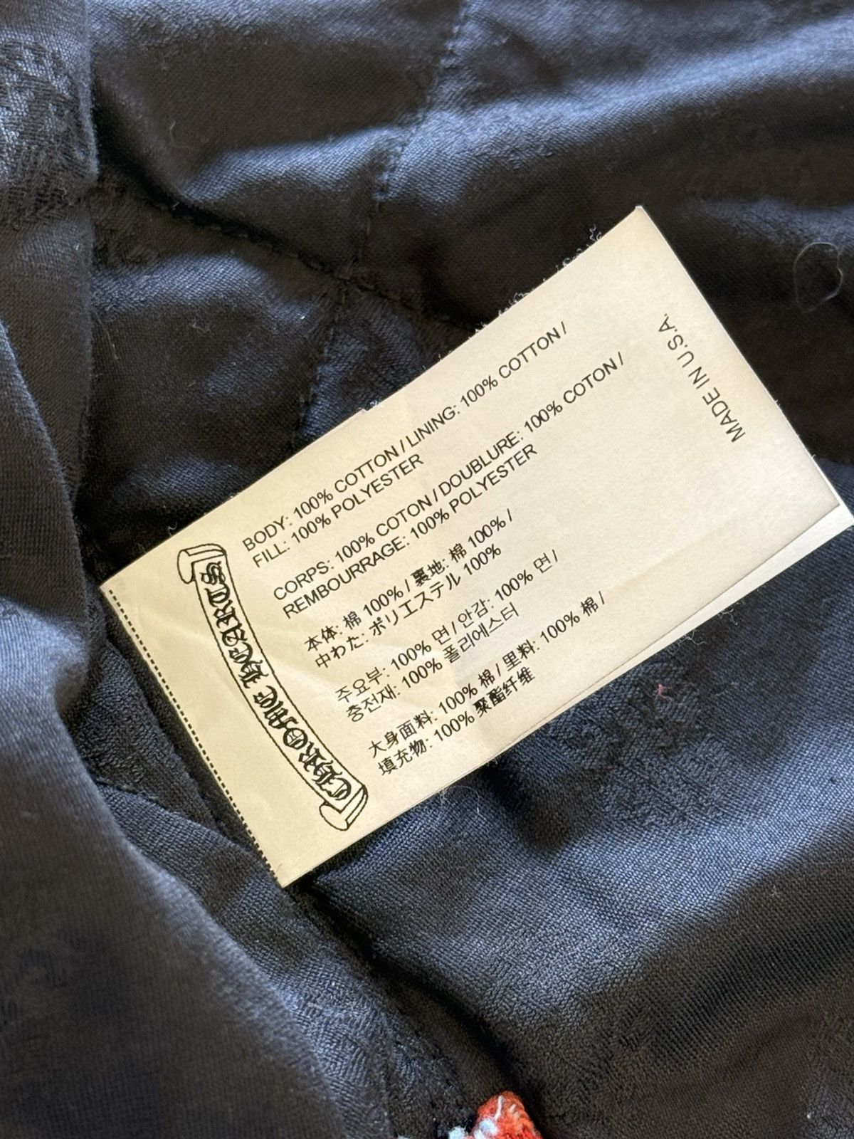 Chrome Hearts Padded flannel shirt Size US M / EU 48-50 / 2 - 12 Thumbnail