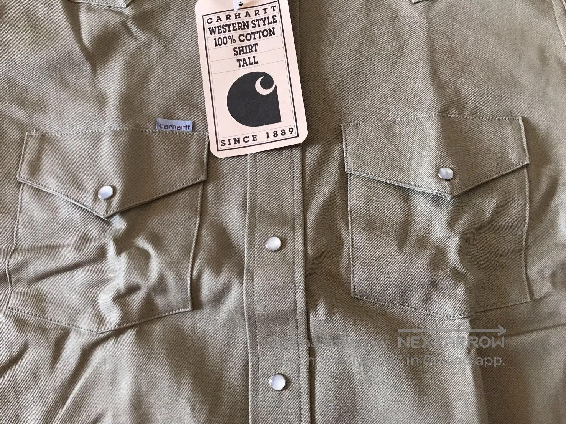 Carhartt 90s American Carhartt SU009 Western Shirt. Size US M / EU 48-50 / 2 - 4 Thumbnail