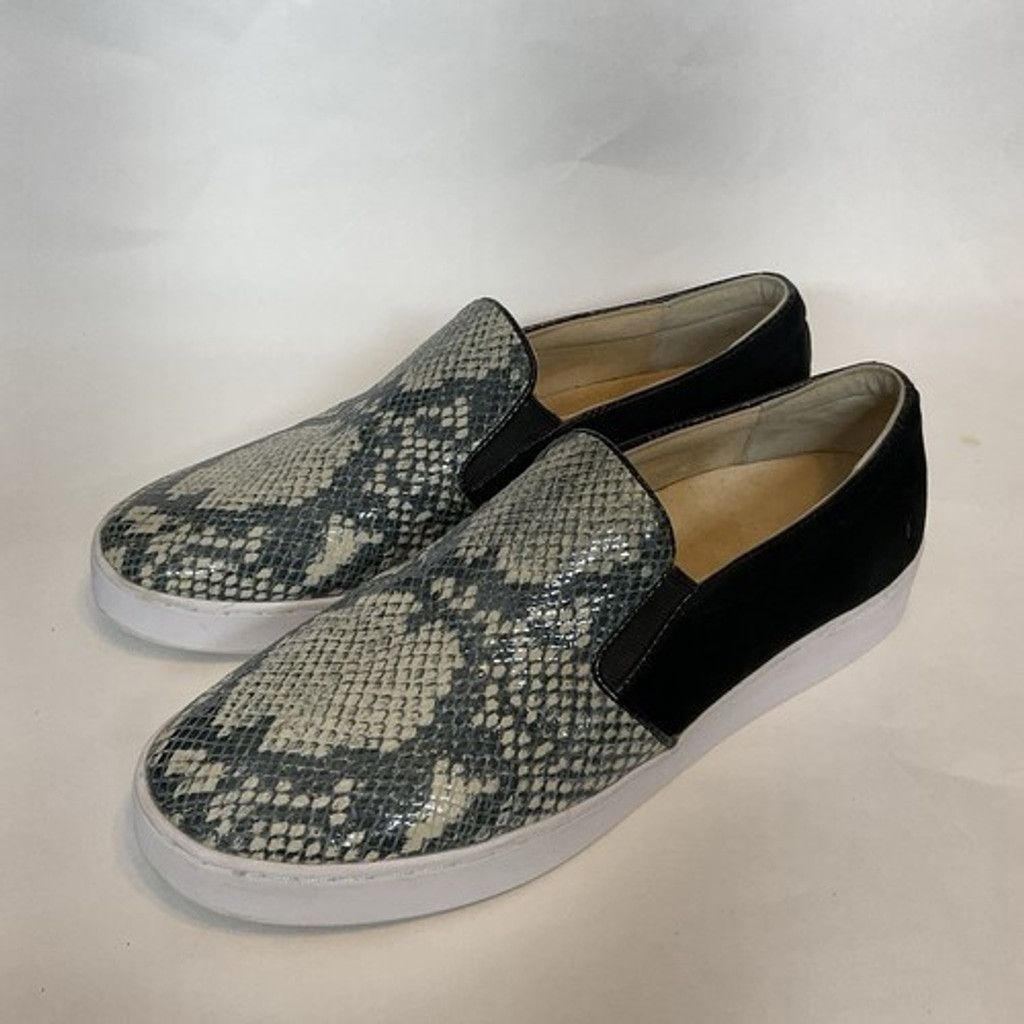 Vionic Vionic 356 MIDI Snake Leather Suede Slip On Loafers Women 9 Size US 9 / IT 39 - 10 Thumbnail