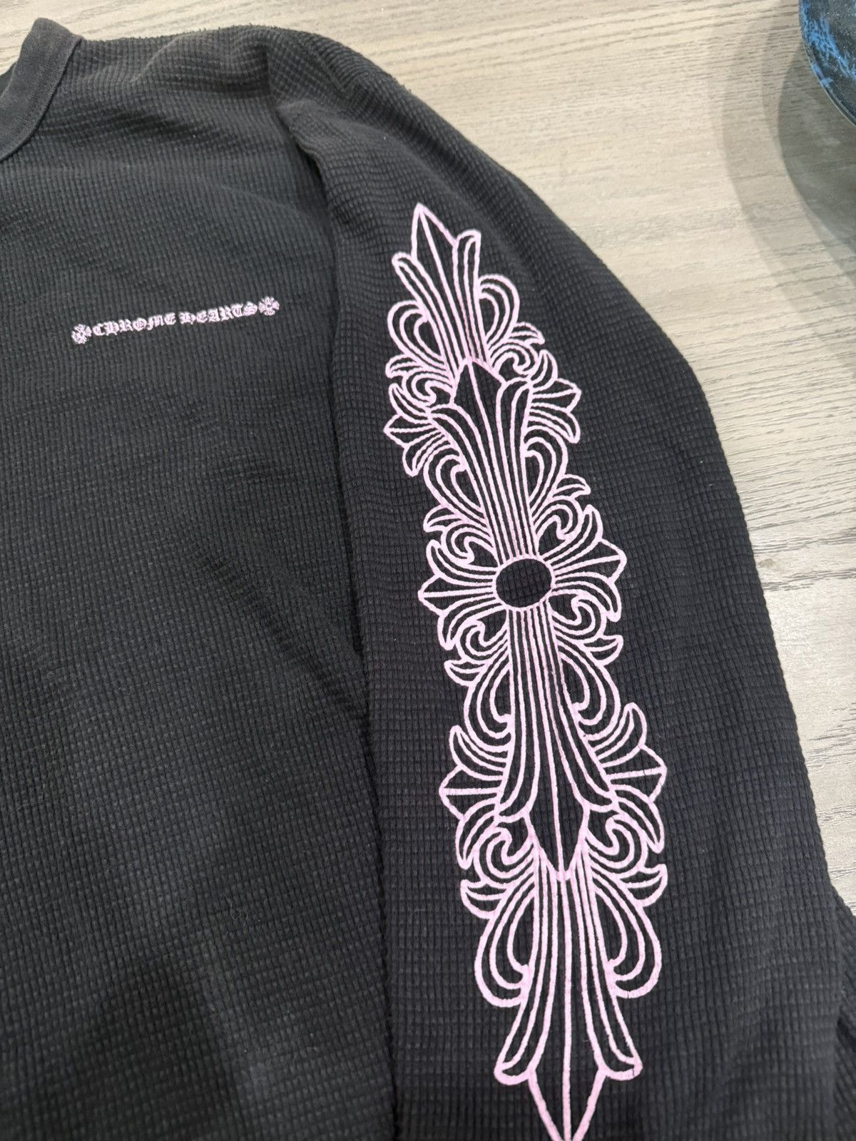 Chrome Hearts Chrome hearts pink thermal longsleeve Size US L / EU 52-54 / 3 - 2 Thumbnail