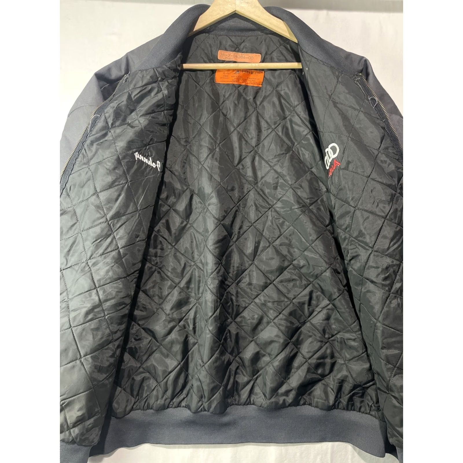 Red Kap VINTAGE Red Kap Jacket Mens 4XL Bomber Workwear Quilted Full Zip Gray C-8 Size US XXL / EU 58 / 5 - 6 Thumbnail