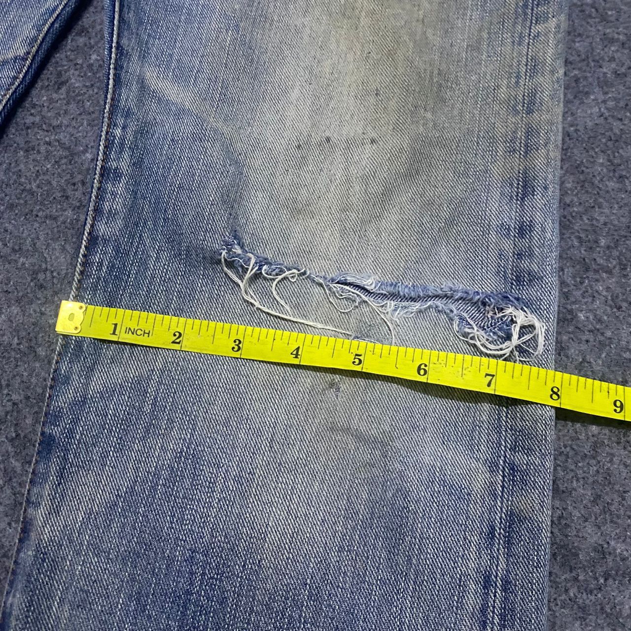 Takeo Kikuchi Vintage Takeo Kikuchi Distressed Denim Kurt Cobain Style Size US 34 / EU 50 - 6 Thumbnail